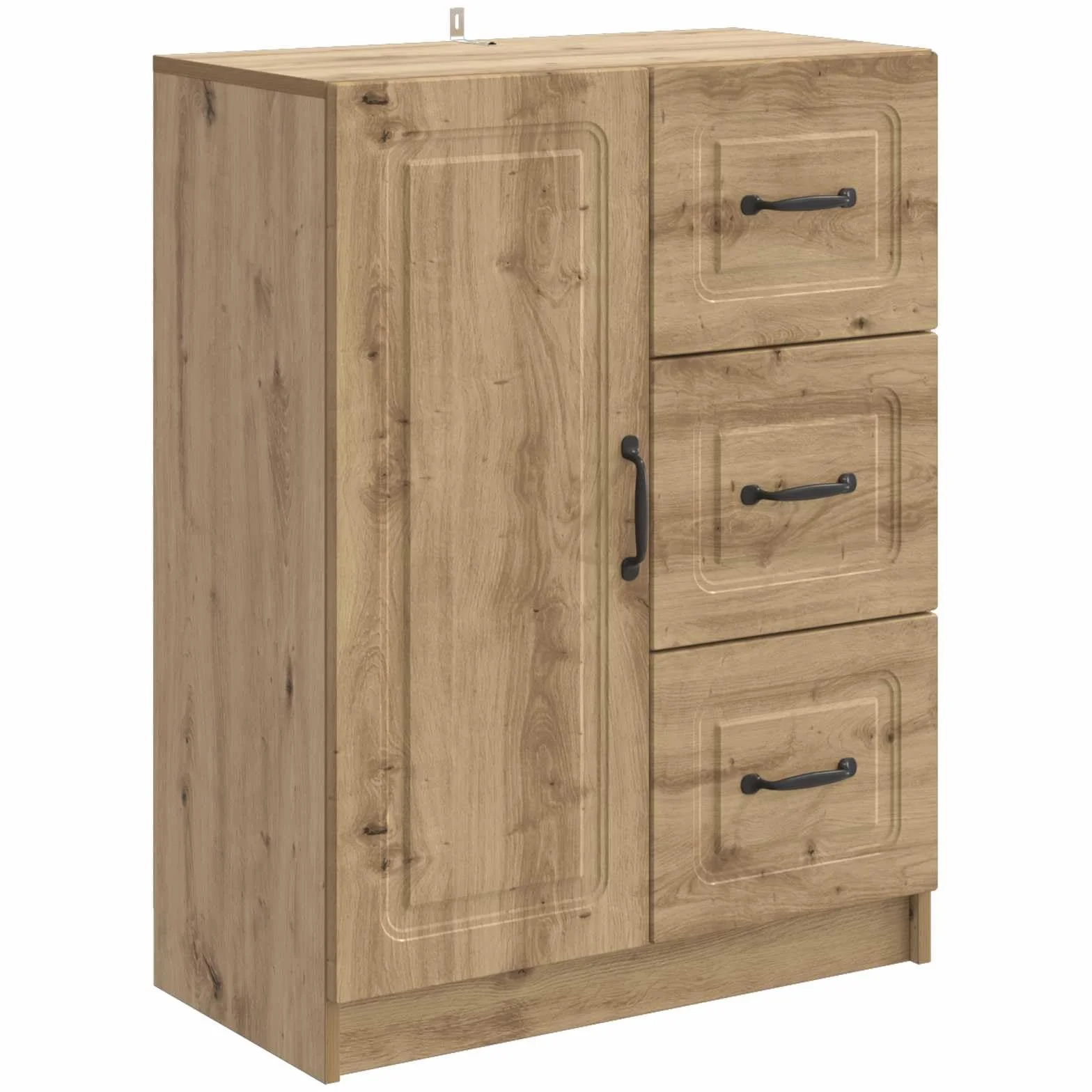 Hothingwell Bufet drewniany Ingenierie 66 x 34,5 x 87 cm