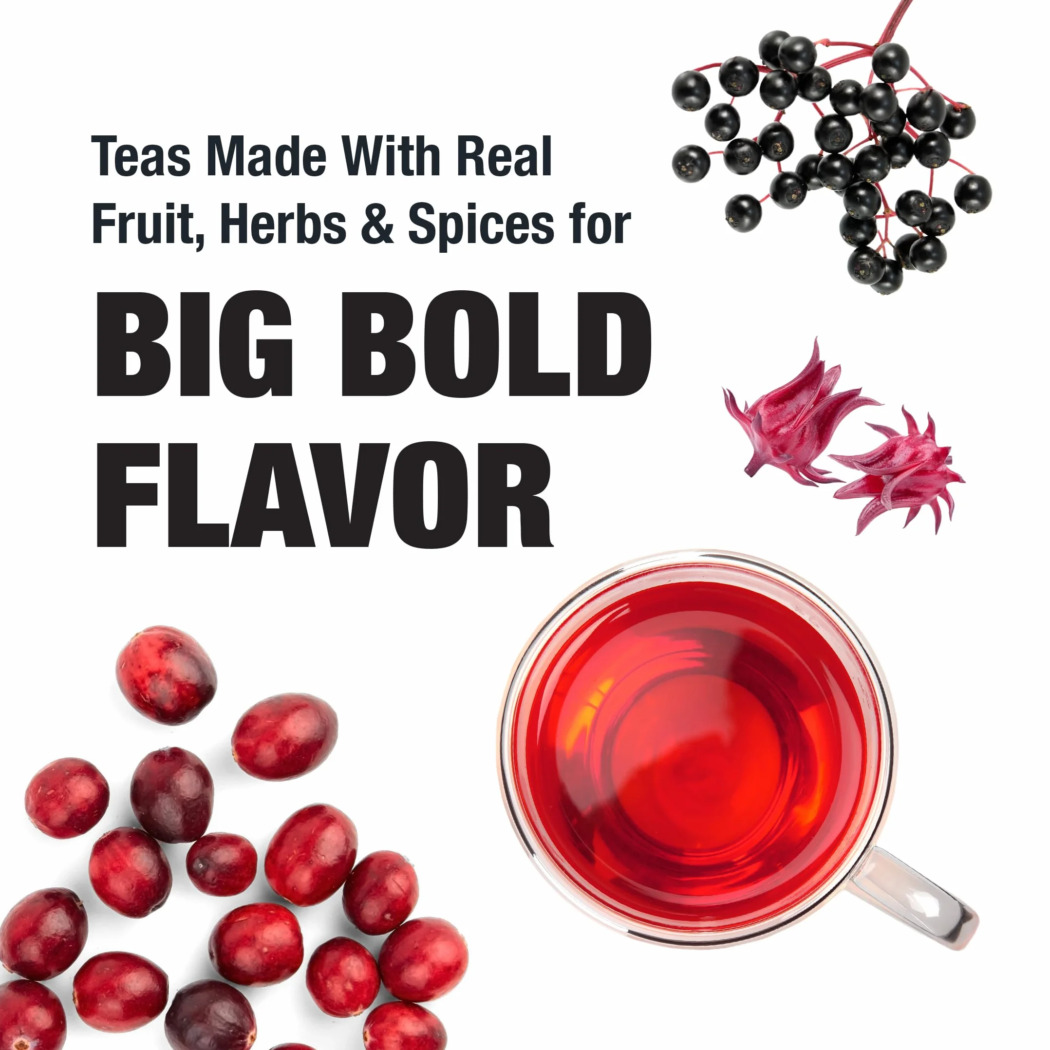 Tiesta Tea Immunity Rooibos Tea, Fireberry, 1,7 uncji Tiesta Tea