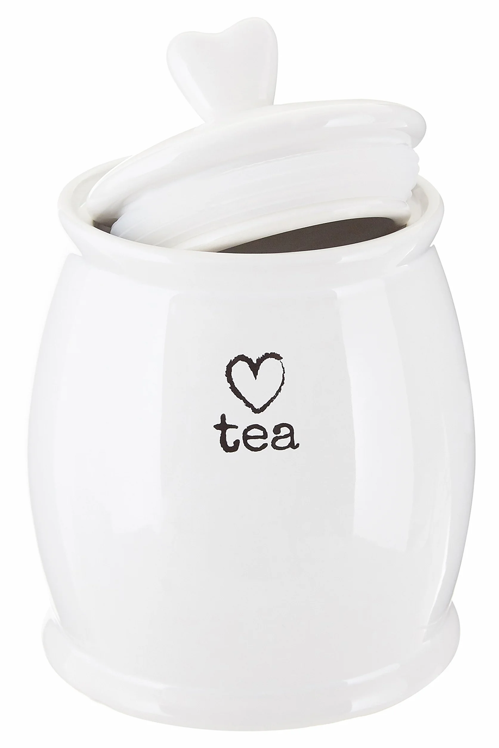 Premier Housewares Charm pojemnik na herbatę - biały