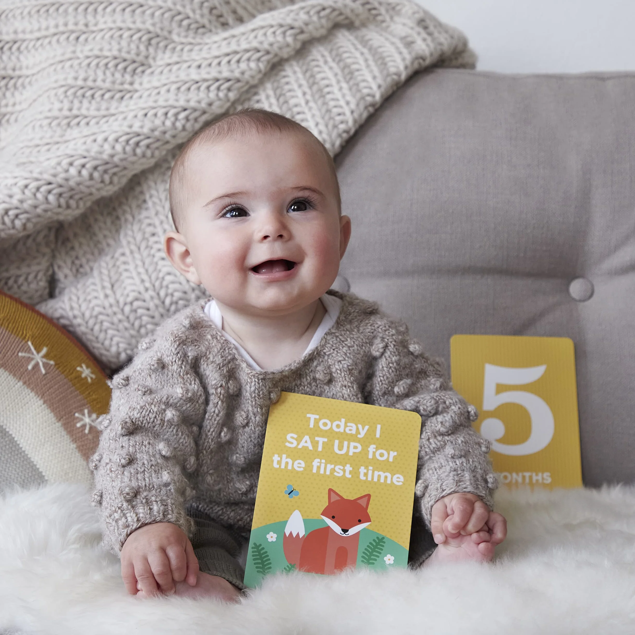 Baby Keepsake Milestone Moment Cards