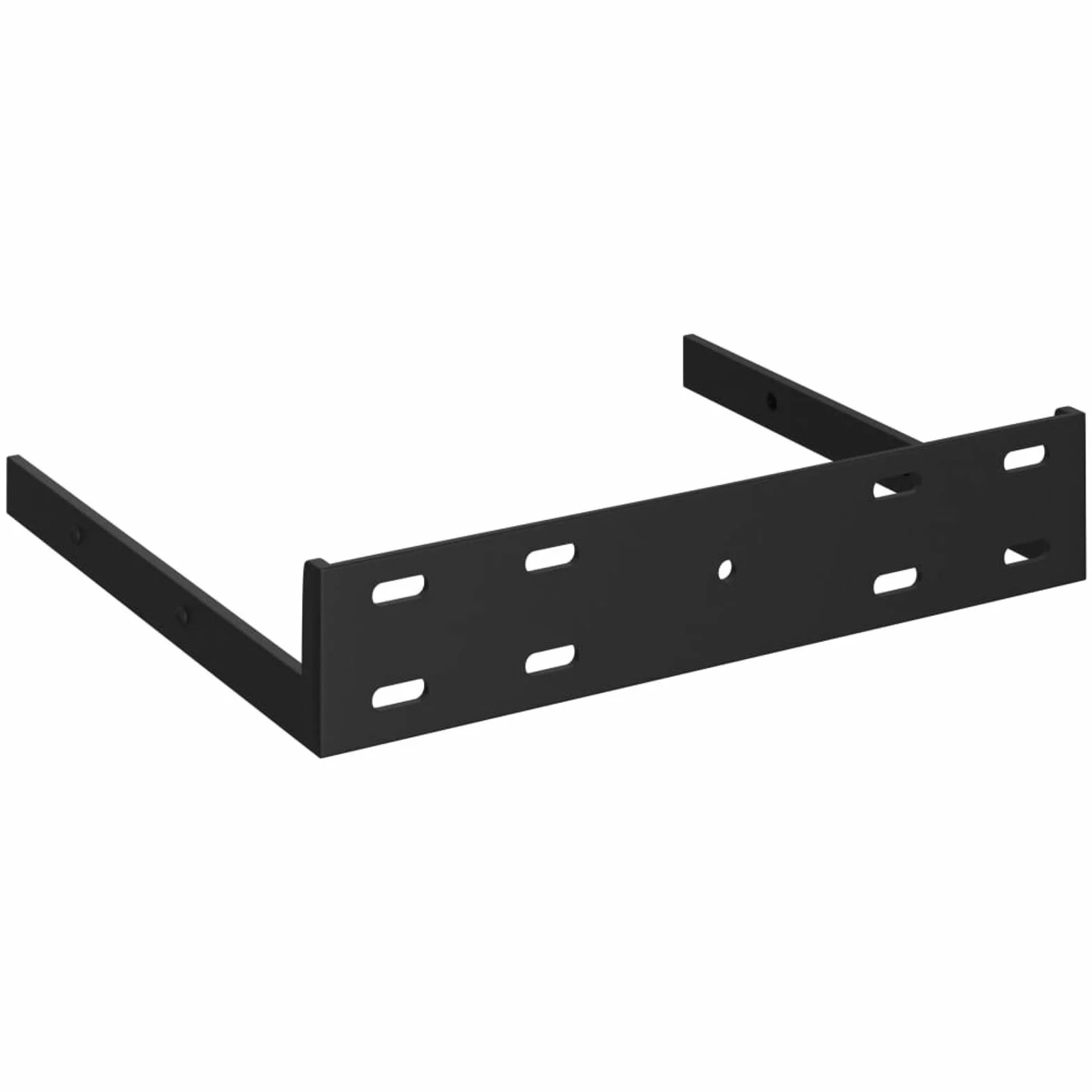Tidyard Półka narożna pływająca ścienna szary 35x35x3,8 cm MDF