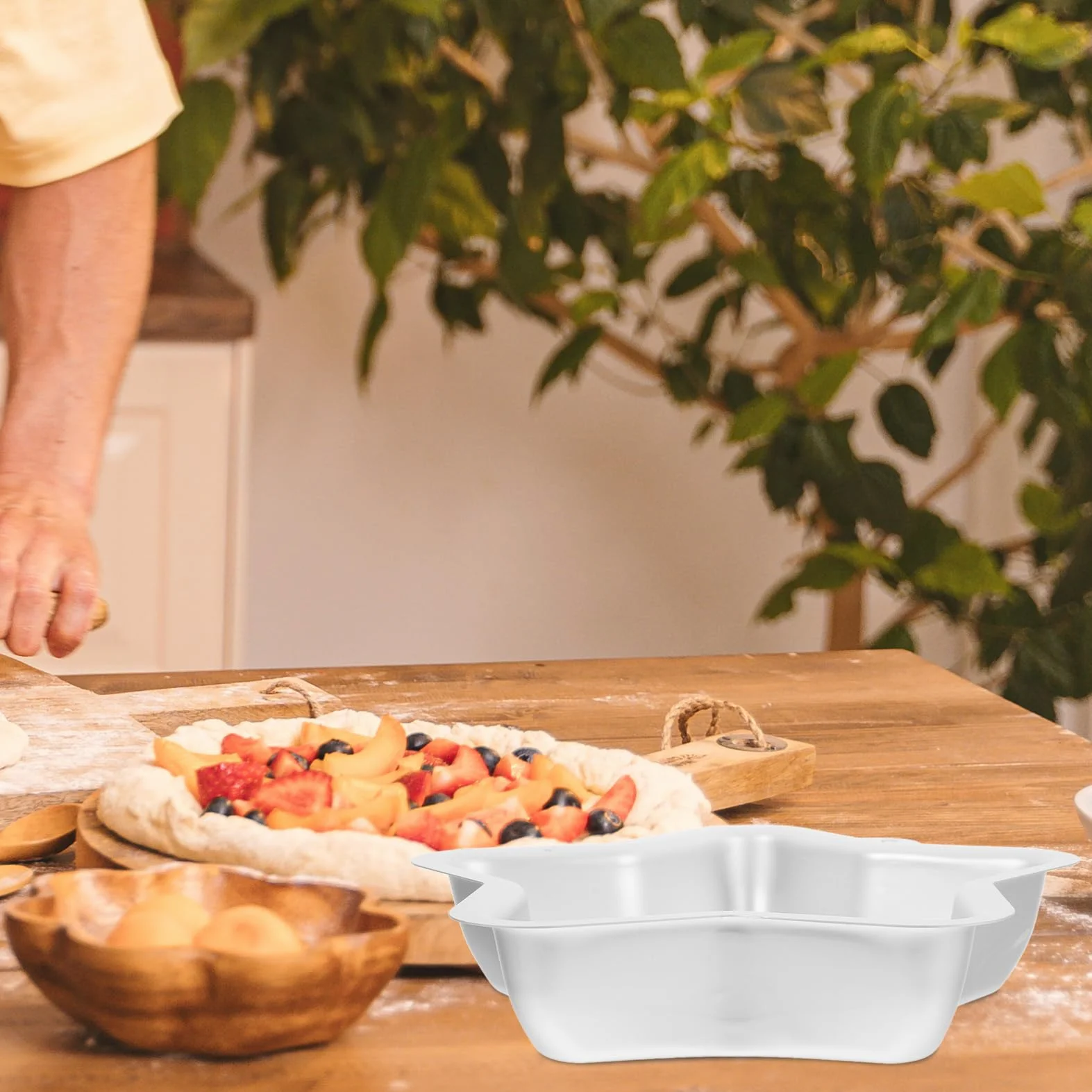 Housoutil Forma Do Pieczenia Ciasta W Kształcie Gwiazdy 5 Sztuk Pięcioramiennych Aluminiowych Narzędzi Do Pieczenia Ciasta Z Powłoką Zapobiegającą Przywieraniu Aluminiowe Formy Do Pieczenia