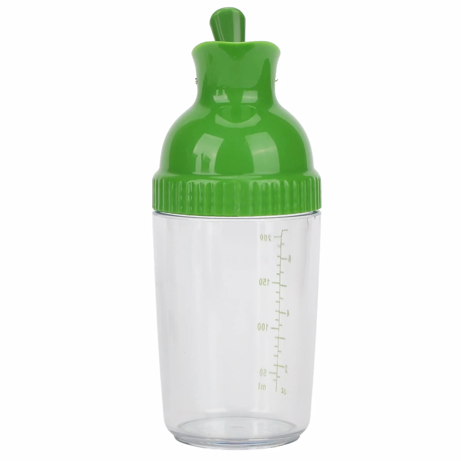 Shaker do Sosów do Sałatek, 200 Ml Szczelna, Szczelna Butelka z Dressingiem do Sałatki z Sosem Sojowym(Zielony)
