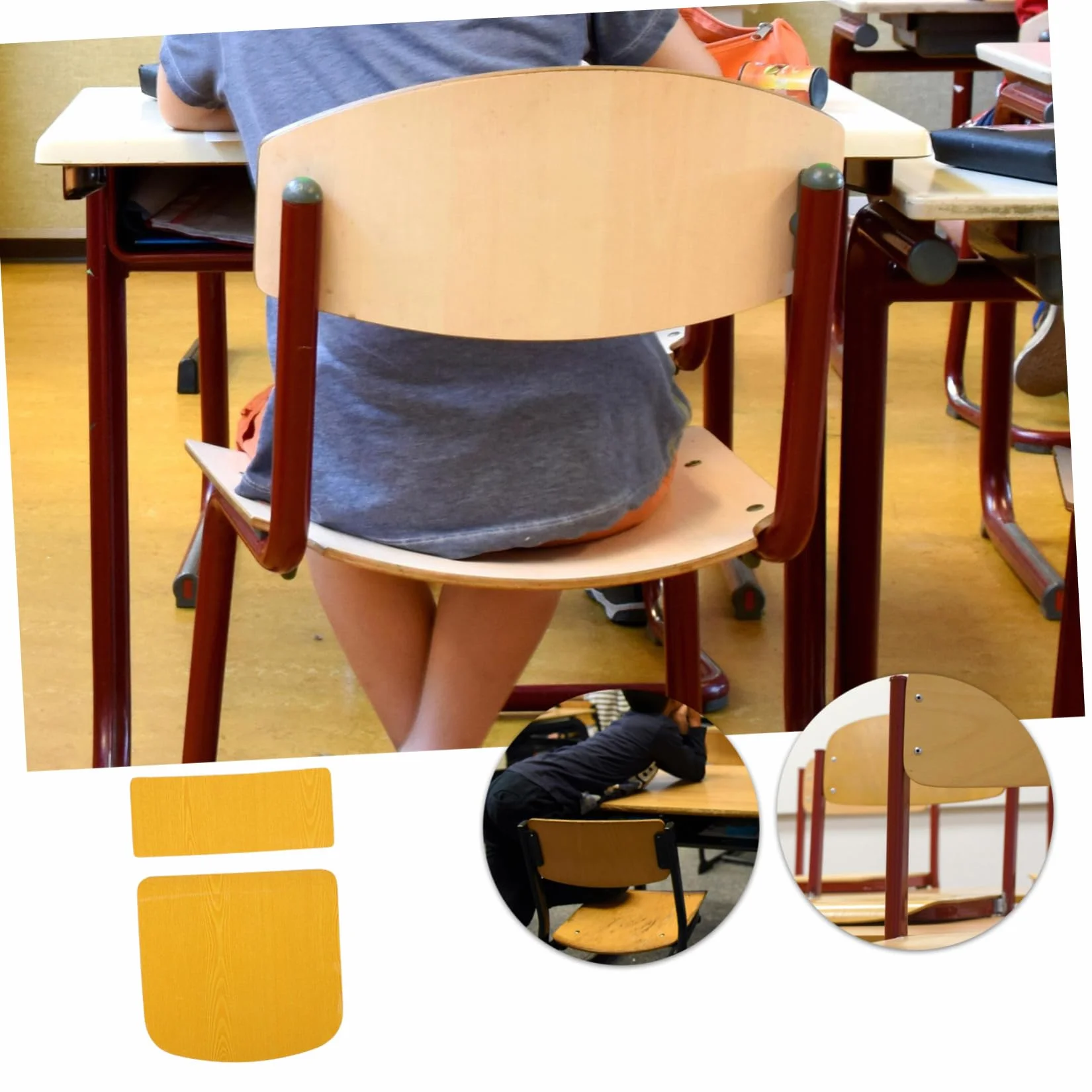 Ergonomiczna konfiguracja biurka studenckiego - łatwa instalacja, trwałe materiały do szkoły i nauki domowej - idealne dla wygody i produktywności