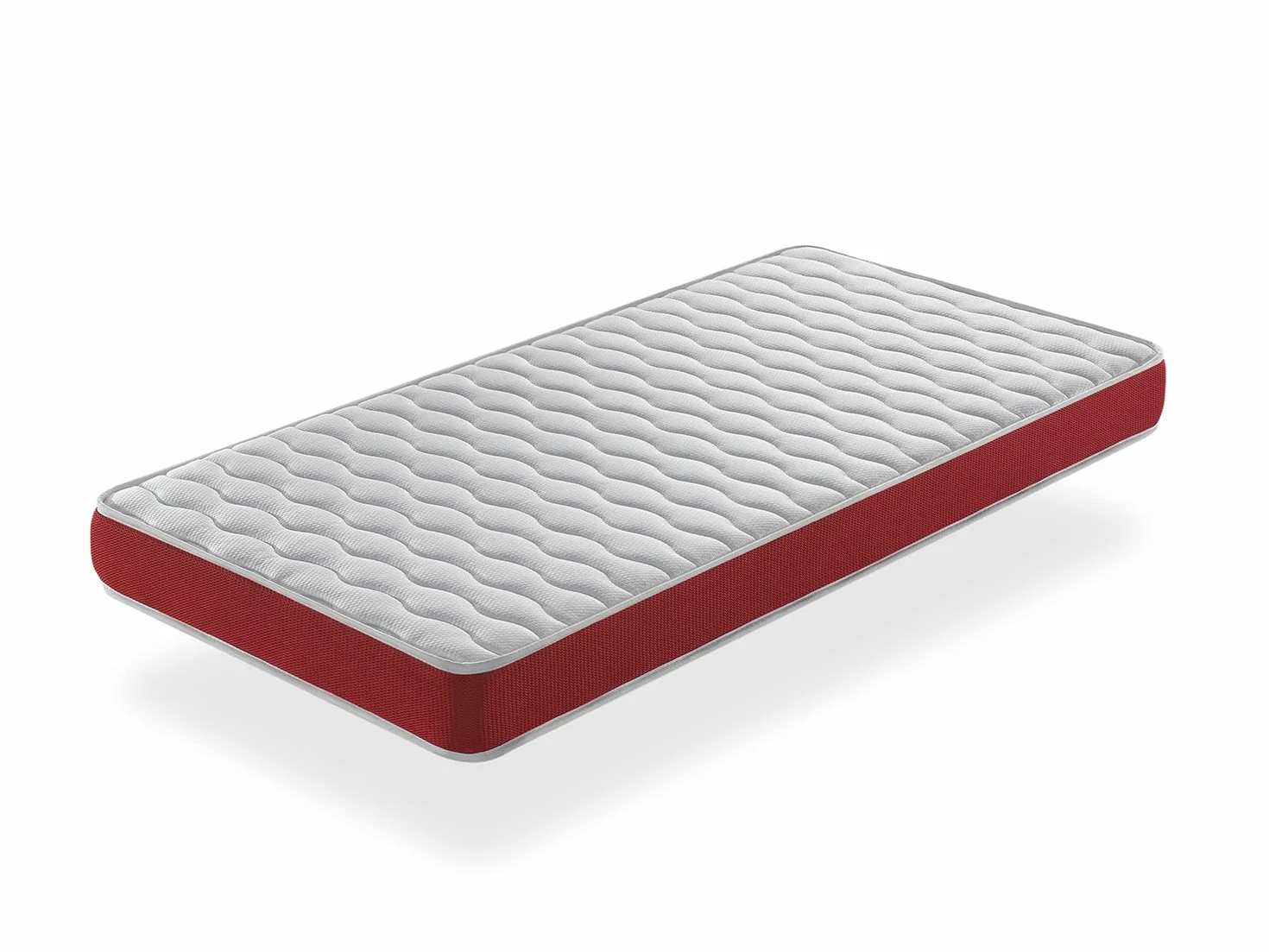 Oddychający materac piankowy 80X180 Velvet, Wysokość 14 cm, ergonomiczny i adaptacyjny