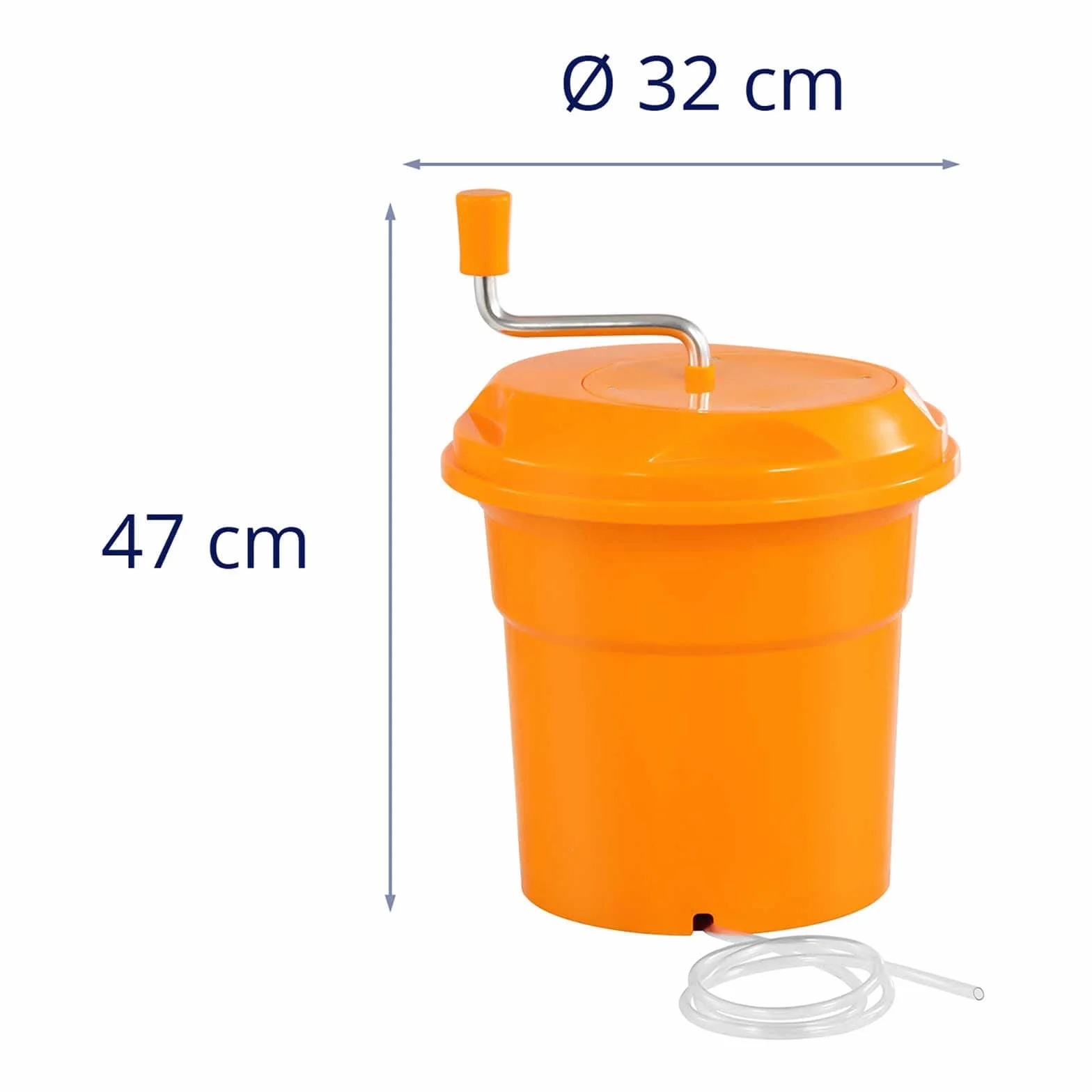 Royal Catering RC-SPR01 wirówka do sałaty 12 l sitko do sałaty salad spinner