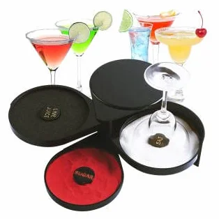 3-poziomowy szklany pokoj, narzędzia barmanskie, obrotowy batonik czekoladowy, do margaritów i koktajli, szklanki do soku z limonek, trwałe