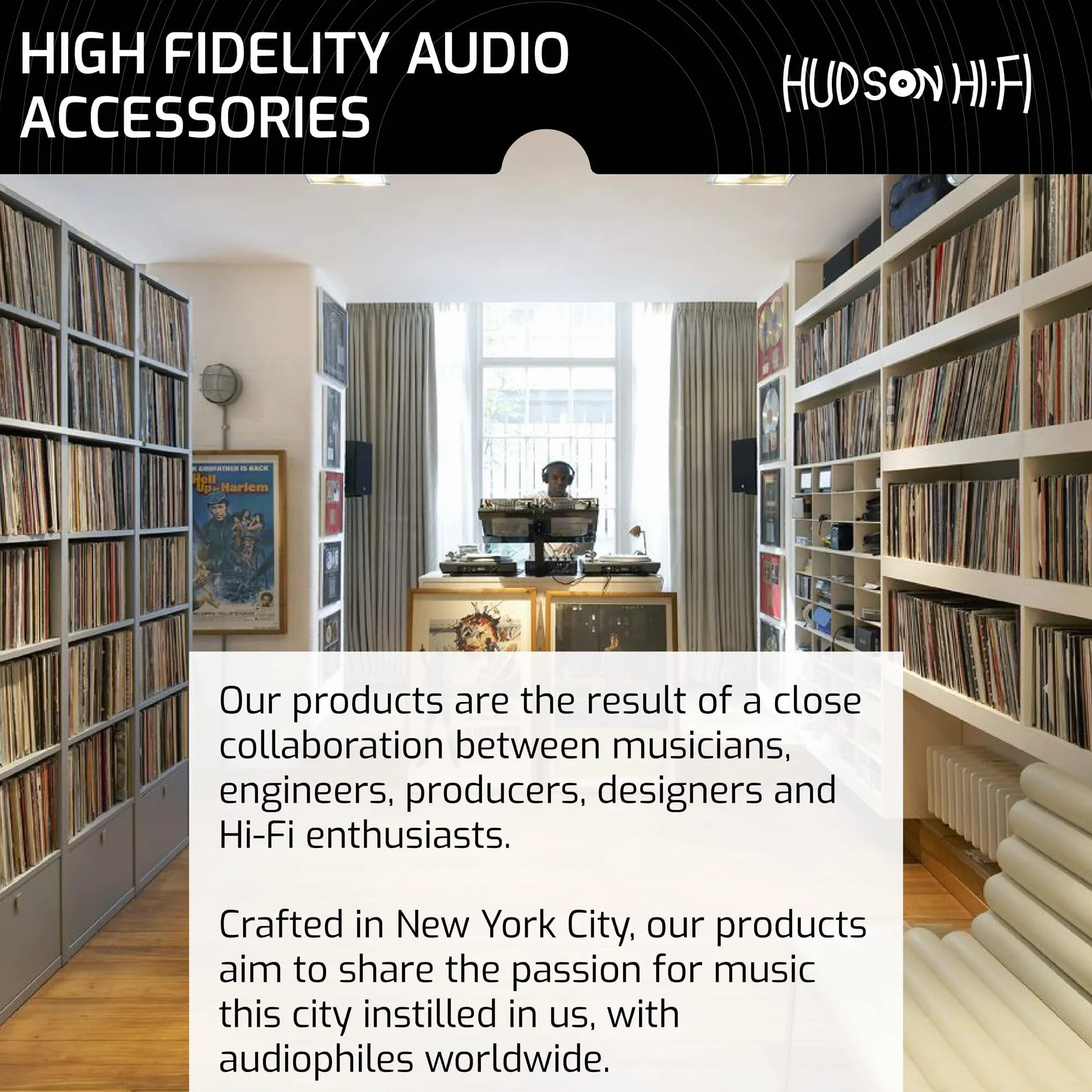 Hudson Hi-Fi Antystatyczne rękawy wewnętrzne płyty winylowej – ochronny rękaw wewnętrzny z płyty winylowej, opakowanie 500 sztuk, chroń swoje albumy LP przed zadrapaniami, kurzem i brudem, bezkwasowe