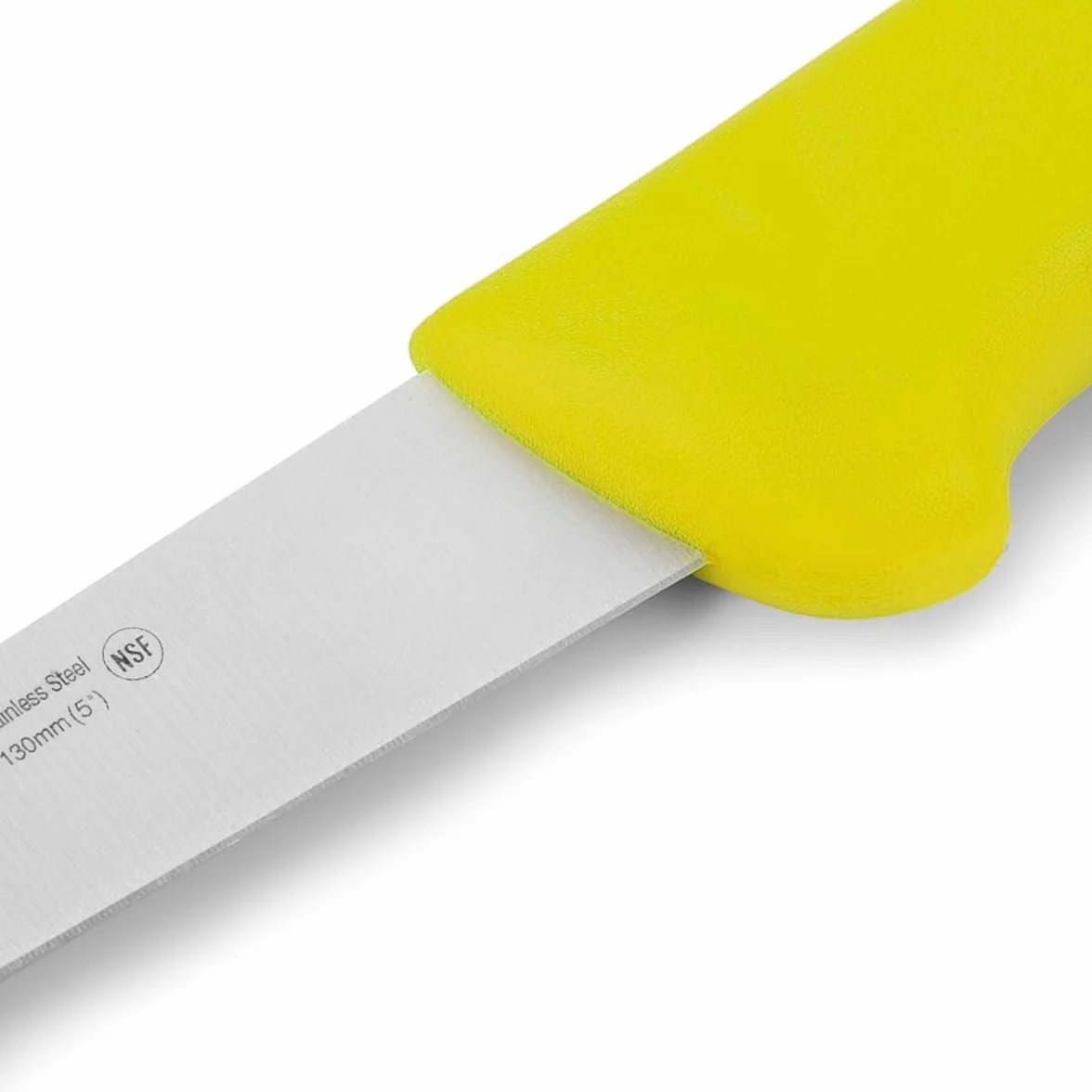 Arcos 294400 seria 2900-boning nóż nóż nitrm 130 mm (5,12 cala) - uchwyt polipropylenowy żółty kolor, stal nierdzewna 18/8