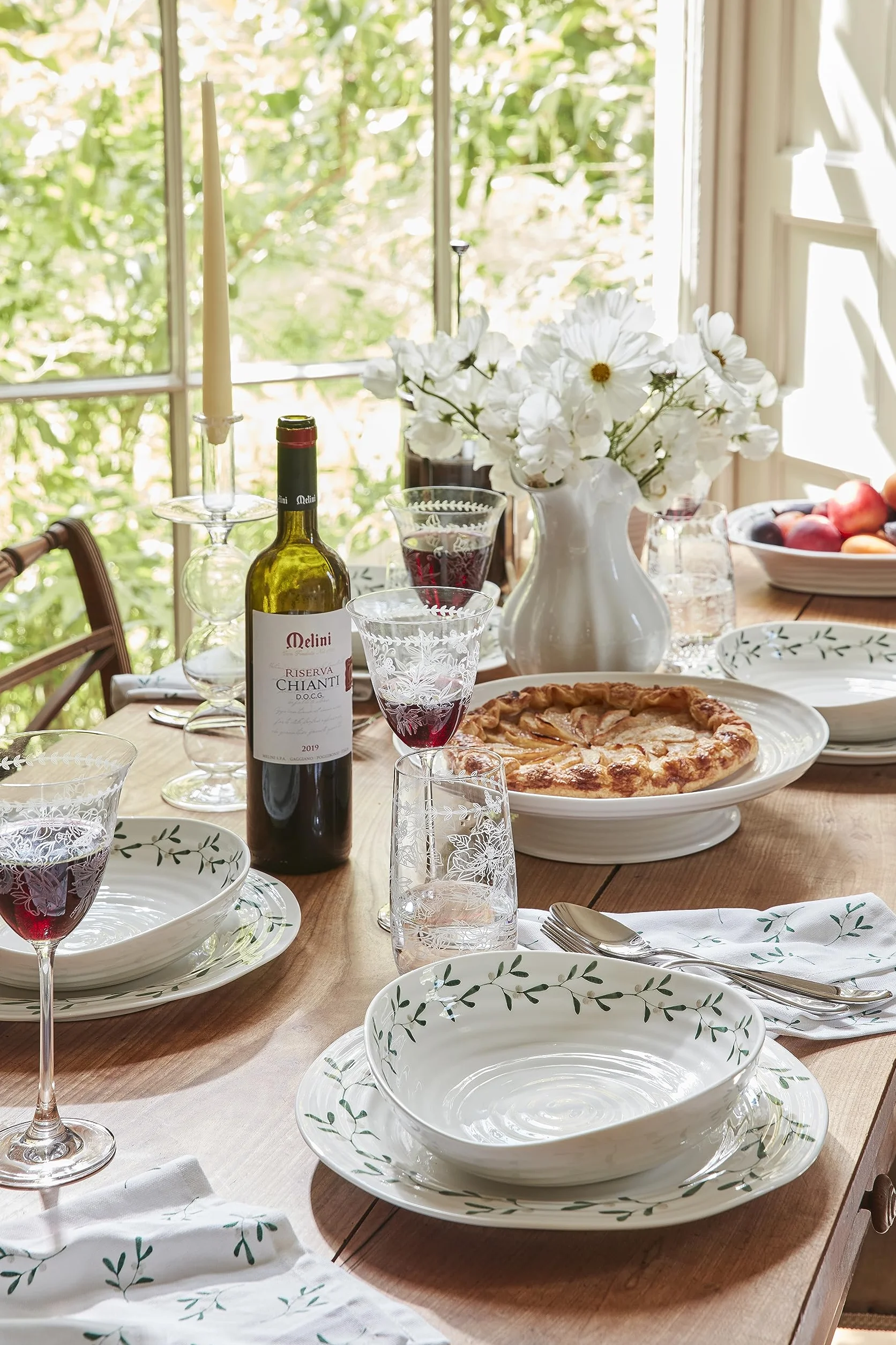 Sophie Conran do Portmeirion CPXT80002-XP serwis obiadowy, porcelana, biała