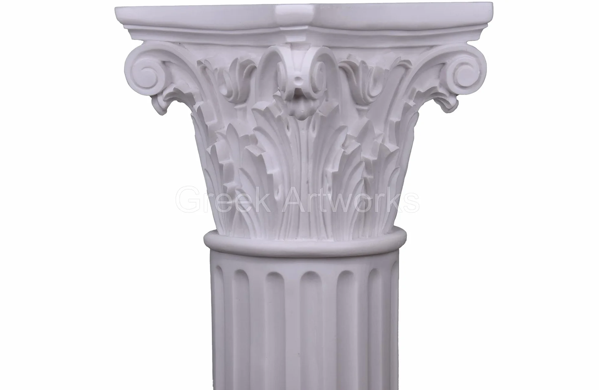Kolumna kolumna z korynckim zamówieniem Stolica Starożytna Grecka Architektura Rzymska 80 cm