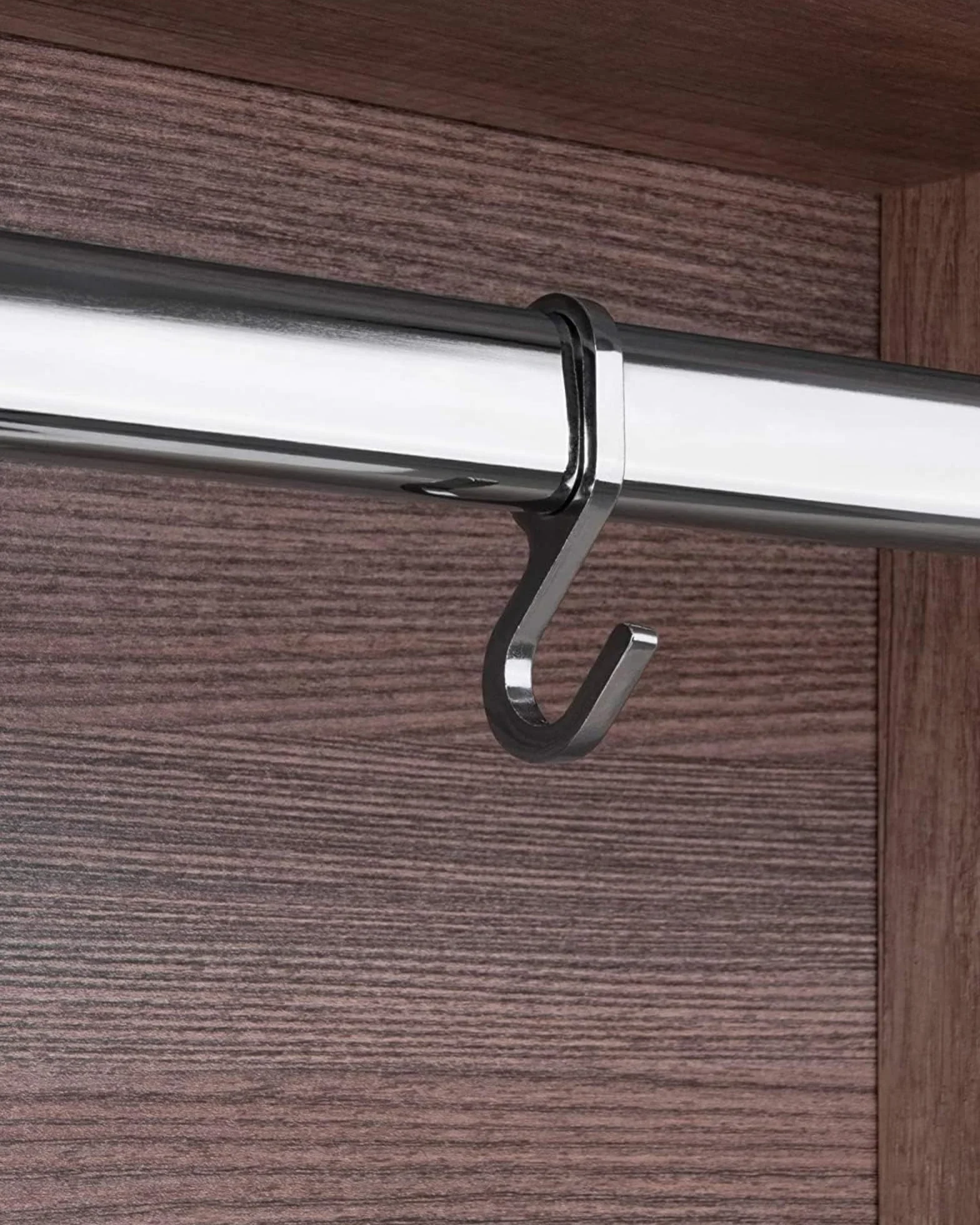 Gedotec Metalowe owalne haczyki do szafy chromowane 30 x 15 mm 10 sztuk