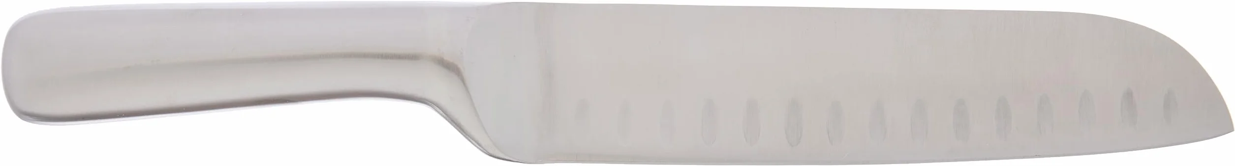 Alessi SG508 Mami Duży nóż Santoku, stal AISI 420, srebrny