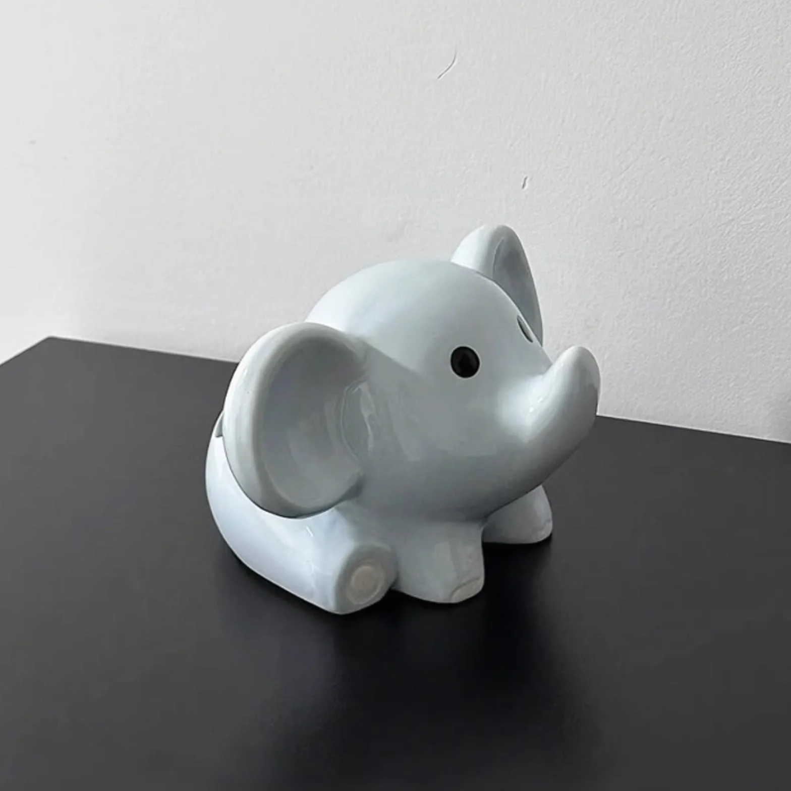 Uchwyt Szczoteczkę Ceramiczny Uchwyt Na Szczoteczki Do Zębów W Kształcie Słonia, Łatwy Czyszczenia Łazience Organizer