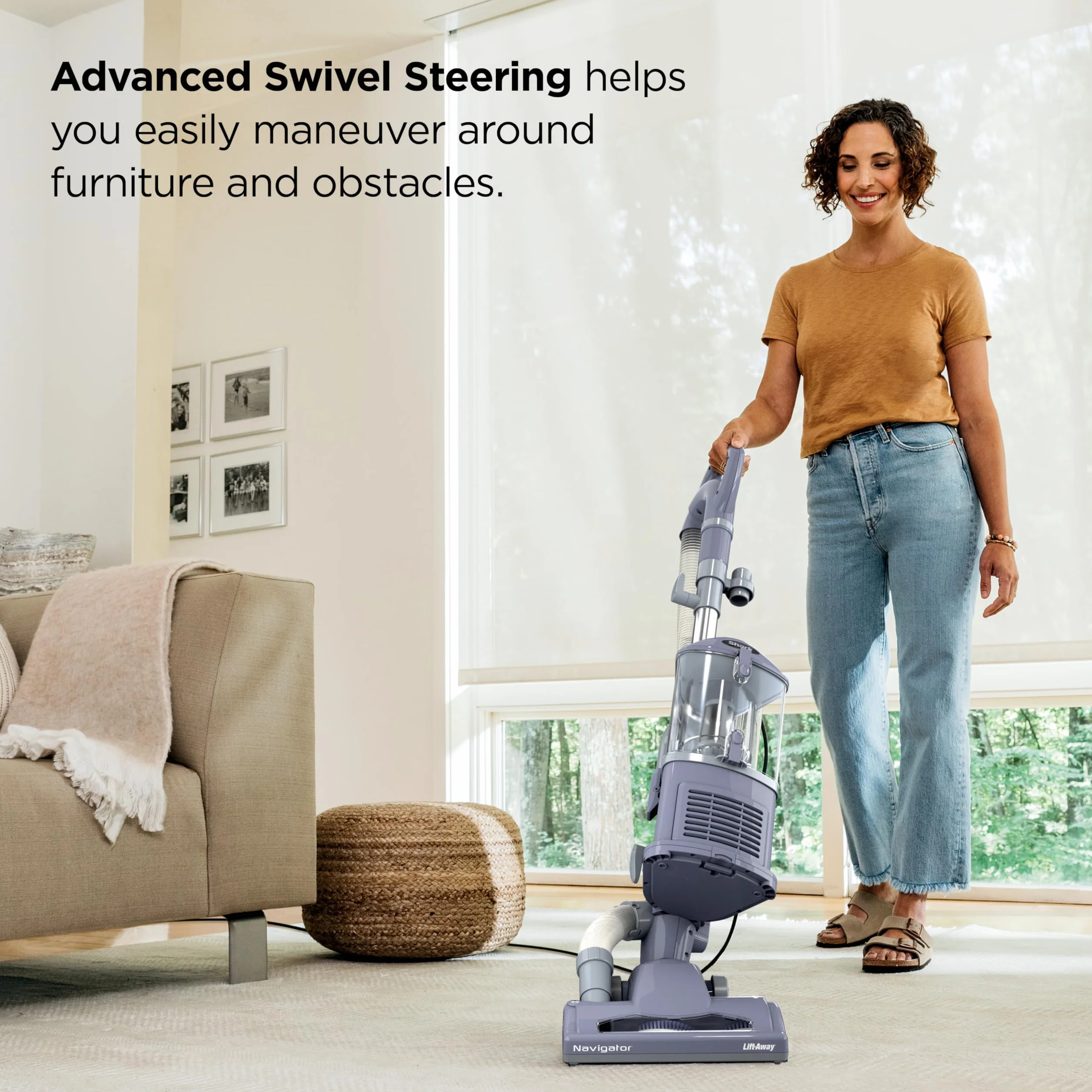 Shark NV352 Navigator Lift Away Upright Vacuum, lawenda