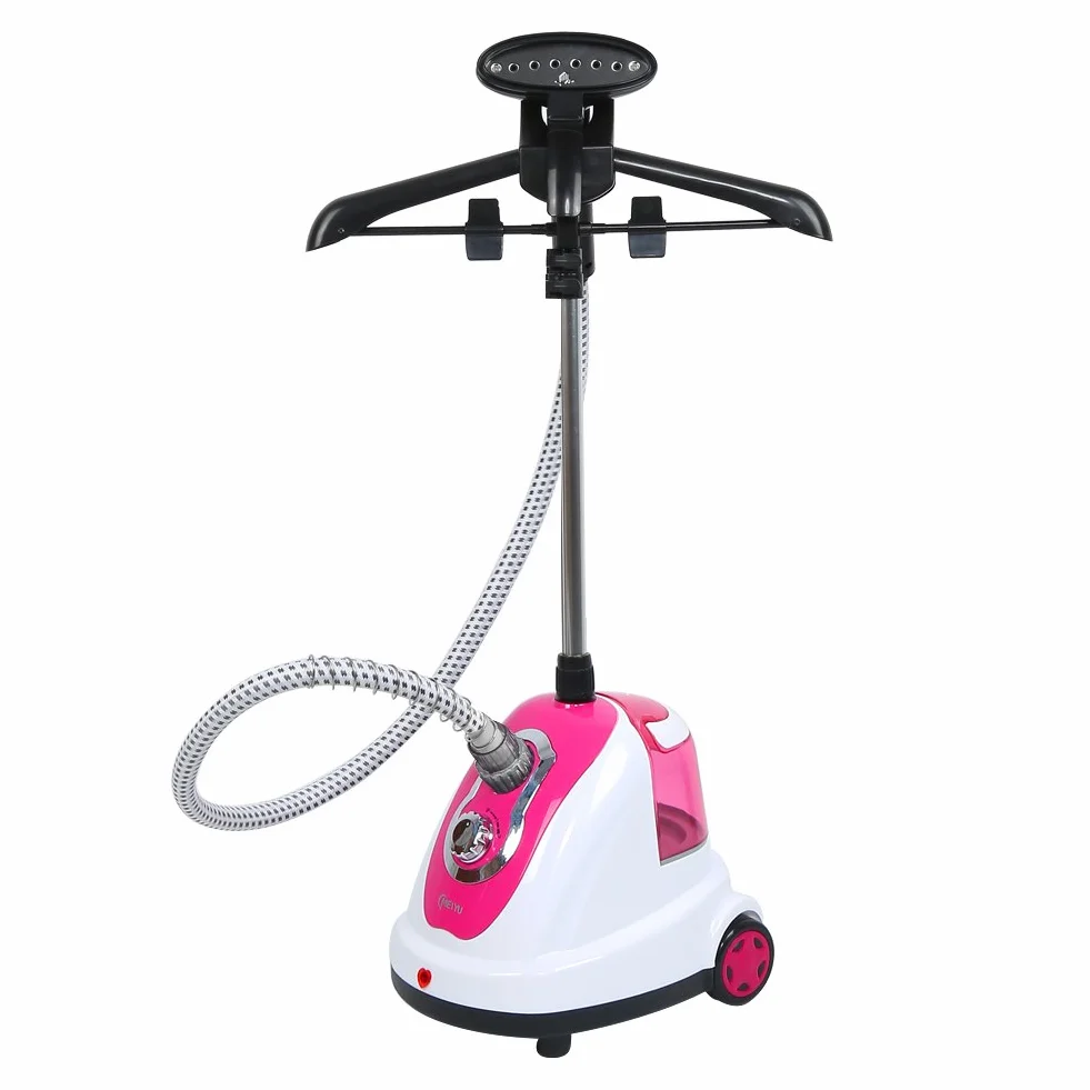 Garment Professional Steamer Pionowa maszyna do prasowania z płytą ze stali nierdzewnej, ciągły strumień pary, drążek teleskopowy, zbiornik 1,7 l, akcesoria w zestawie, 1700 W 30 g/min 230 V/50H