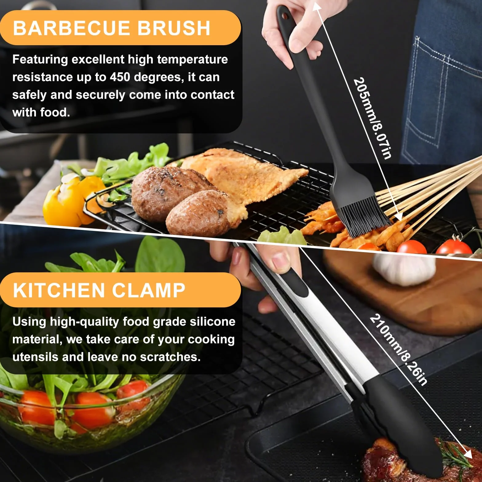 Zestaw akcesoriów do frytkownicy na gorące powietrze Kompatybilny z Ninja AF160EU, AF150EU, AF161EU, COSORI, Philips, akcesoria Airfryer, okrągłe