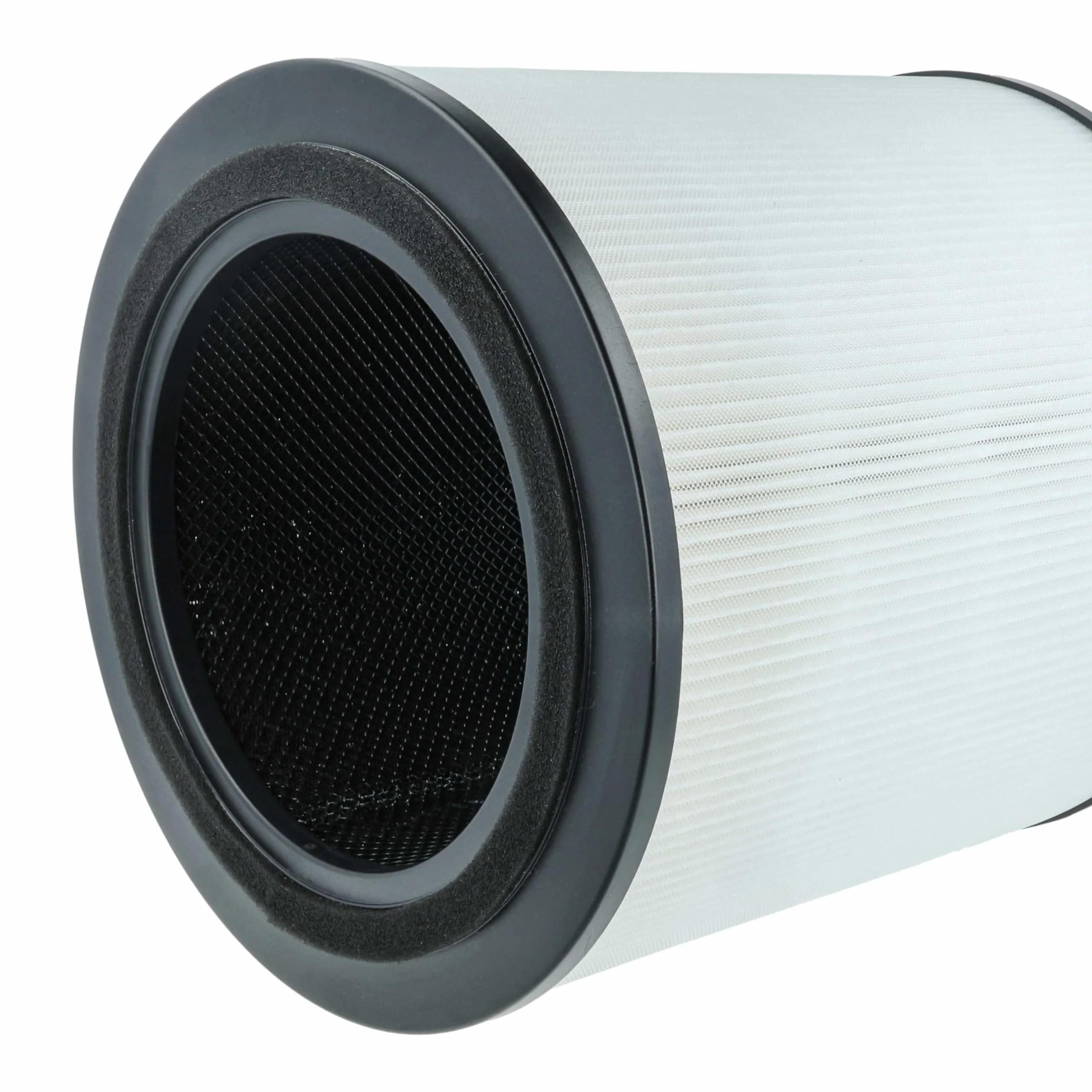 vhbw 4 x filtr z węglem aktywnym, zamiennik do oczyszczacza powietrza Bosch 7733701945 - H13 filtr powietrza, czarno-biały