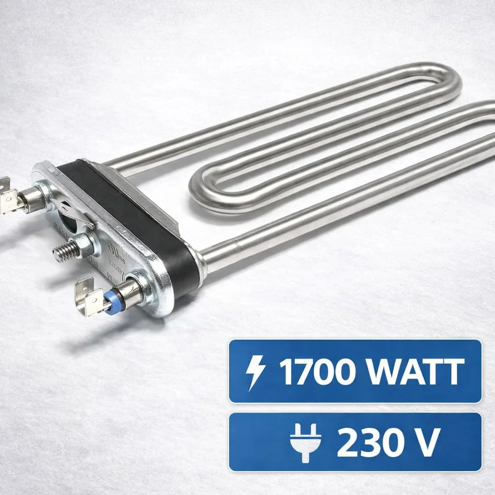 RYELDOM ODPORNOŚĆ DO PRALKI - 1700 W - 230 V - Z OTWOREM TERMOSTATOWYM I BEZPIECZNYM - Kompatybilny z ARISTON - Kompatybilny z - HOT POINT -