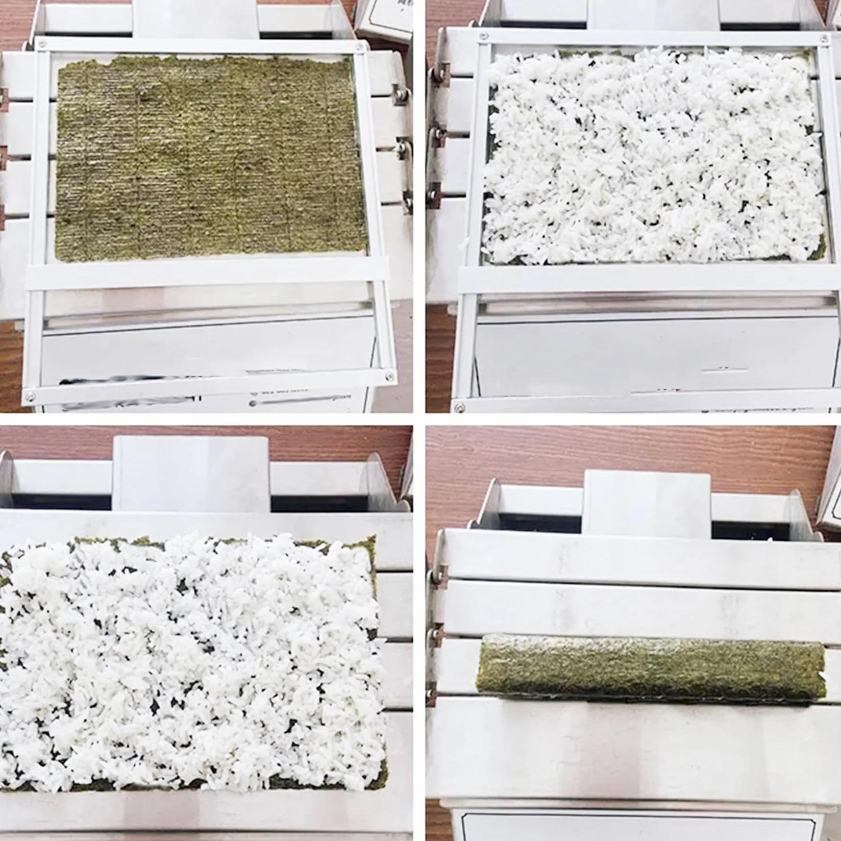 Maszyna do robienia sushi, ręczny wałek do sushi DIY do wydajnego zwijania z ryżem, warzywami i mięsem - idealne narzędzie kuchenne do domowego rękodzieła sushi
