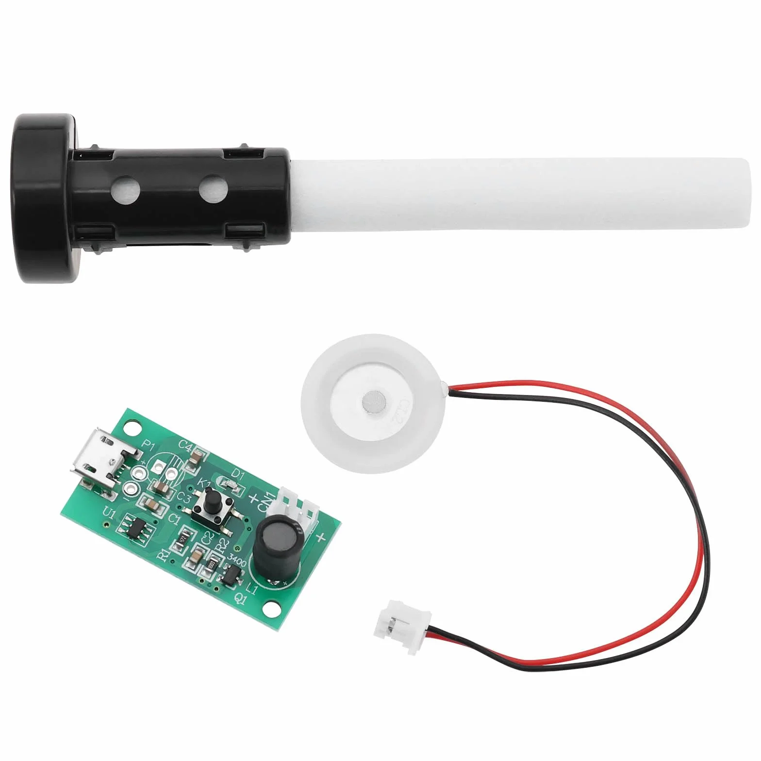 EMSea 1 zestaw dysku atomizacyjnego 5 V moduł USB nawilżacz atomizacja płyta USB mist maker atomizacja płyta DIY z przełącznikiem czasowym do pracy w domu