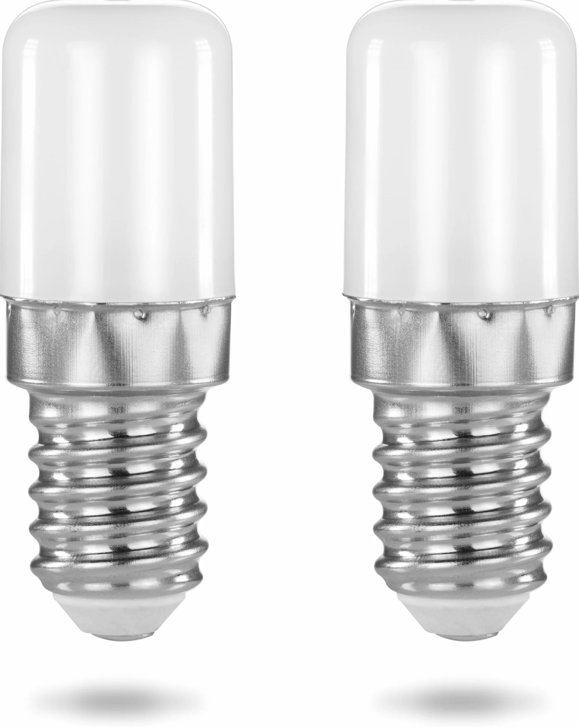 Poppstar żarówka LED do lodówek (E14, 1,6W, zimna biel, 150 lm (16W), 6000 K), 2 sztuki