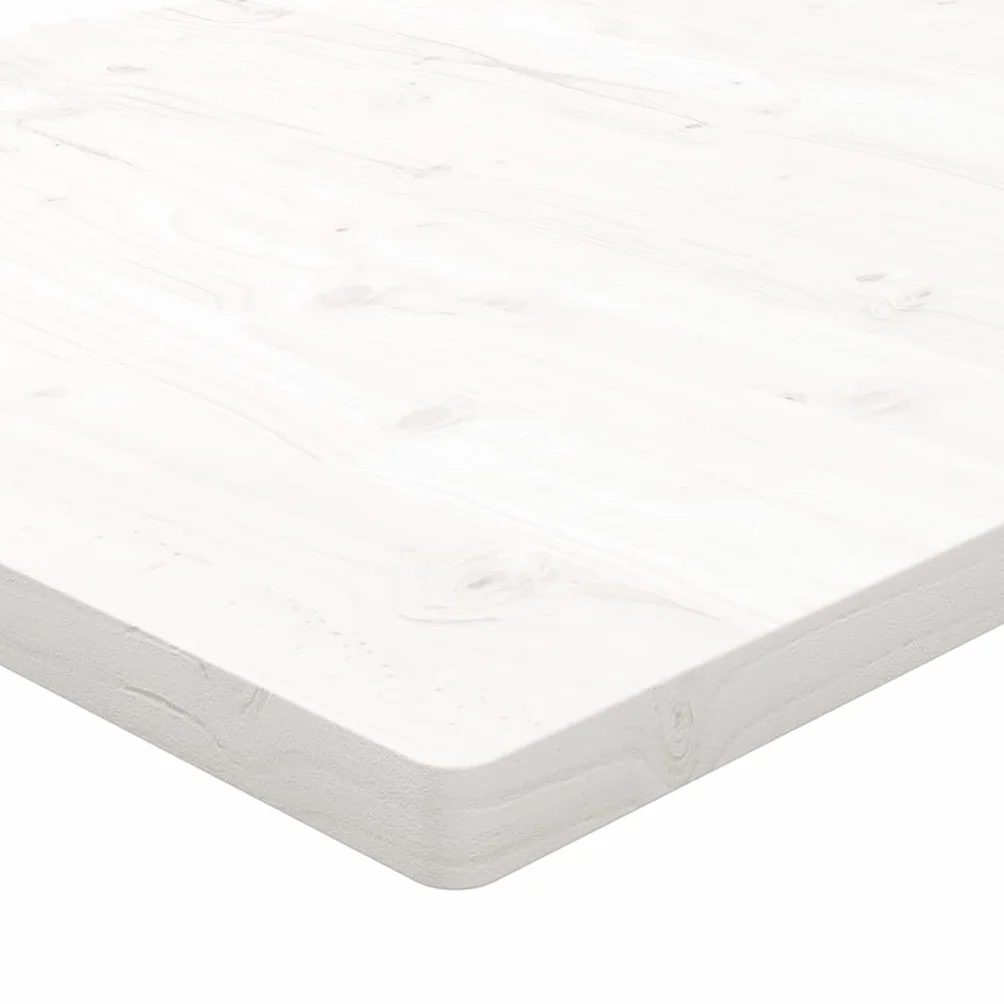 Kwadratowy blat stołu z litego drewna sosnowego 40 x 40 x 2,5 cm – wszechstronne meble kuchenne, biurko do gier, blat łazienkowy lub stół komputerowy i stylowy design do użytku domowego i biurowego