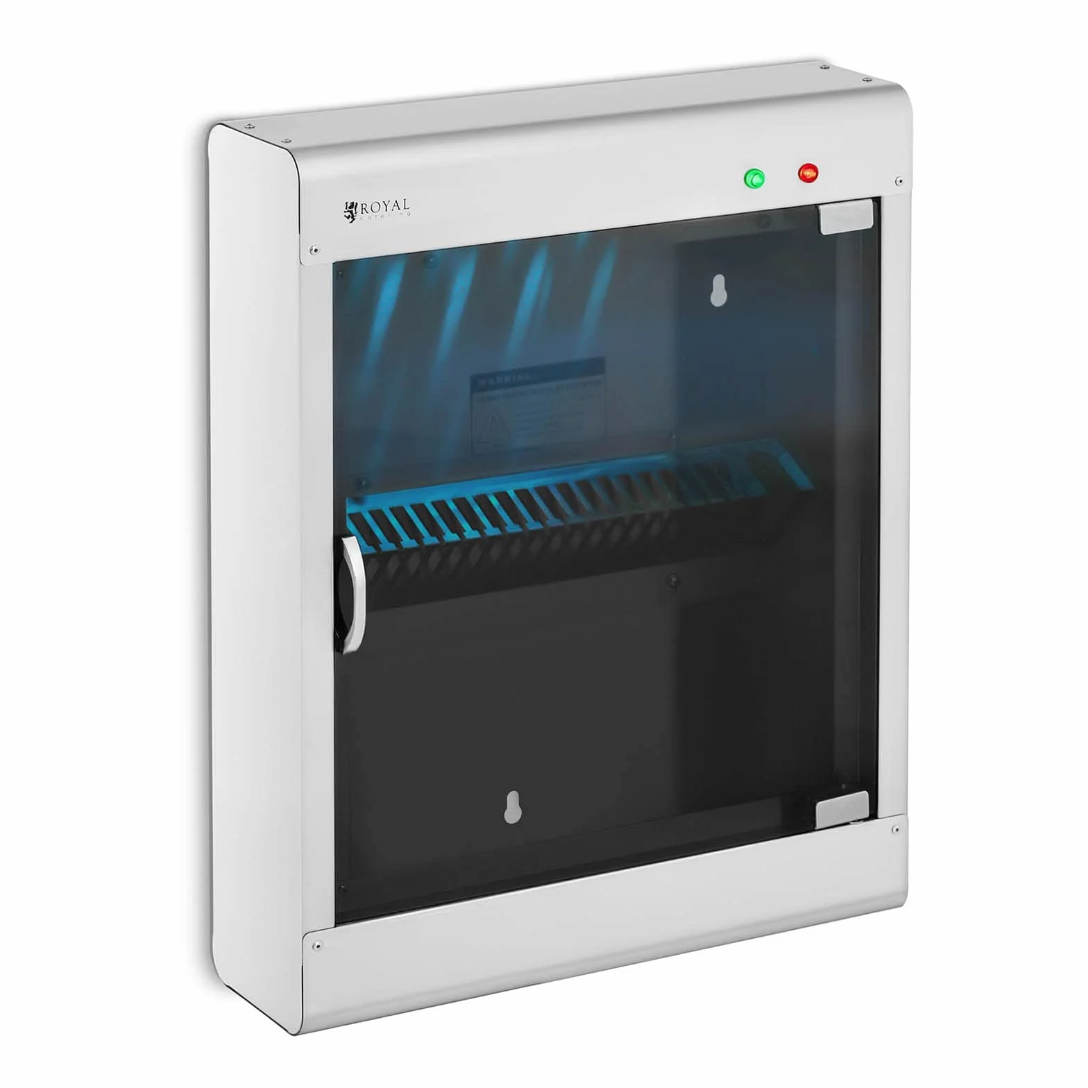 Royal Catering RC-KSSS501 sterylizator noży, sterylizator UV, sterylizator ze stali nierdzewnej, timer, 20 noży