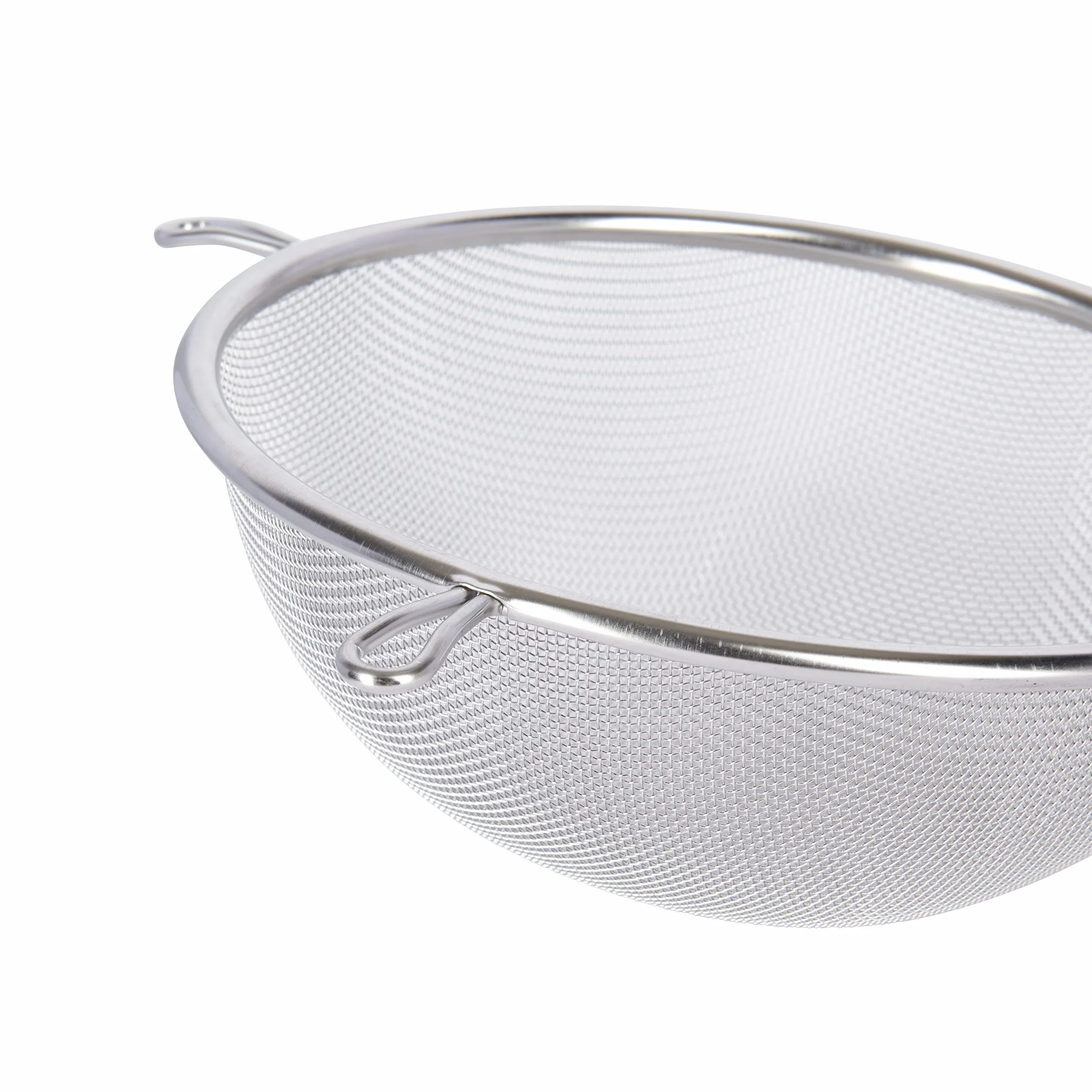 KitchenCraft Duże Sito Kuchenne, Stal Nierdzewna Pokryta Cyną, 20 cm - Kolor Srebrny