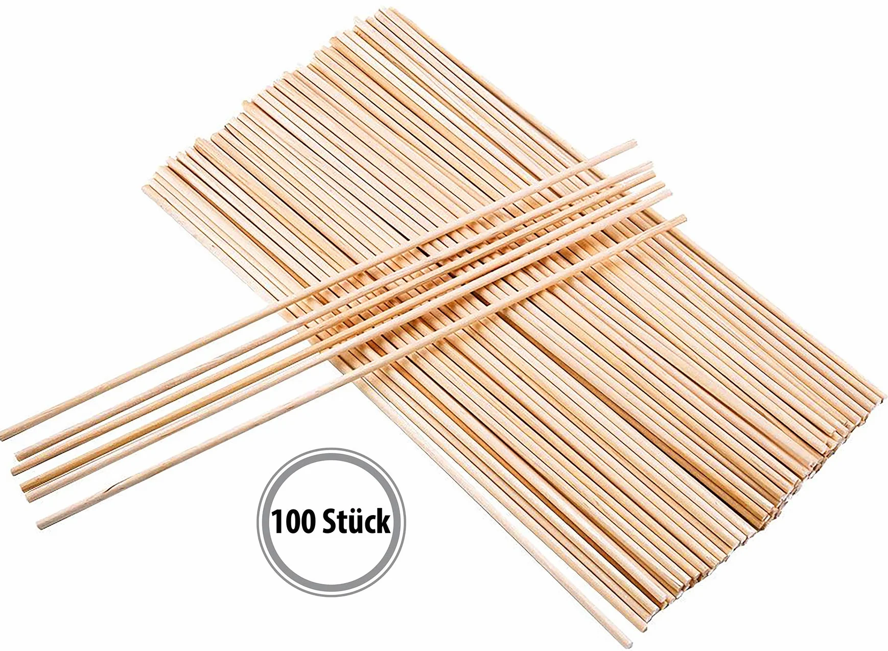 Patyczki do Dyfuzora Trzcinowego - 100 Sztuk - Patyczki Drewniane - Patyczki Bambusowe - Patyczki do Dyfuzora - Patyczki do Dyfuzorów Zapachowych - Rattan Reed Sticks - Patyczki Rattanowe do Dyfuzorów
