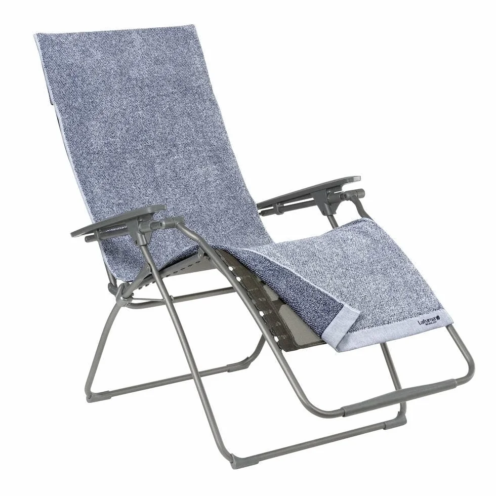 LAFUMA MOBILIER Ręcznik kąpielowy do leżanki, 100% bawełna, kolor: Iroise, LFM2972-9302