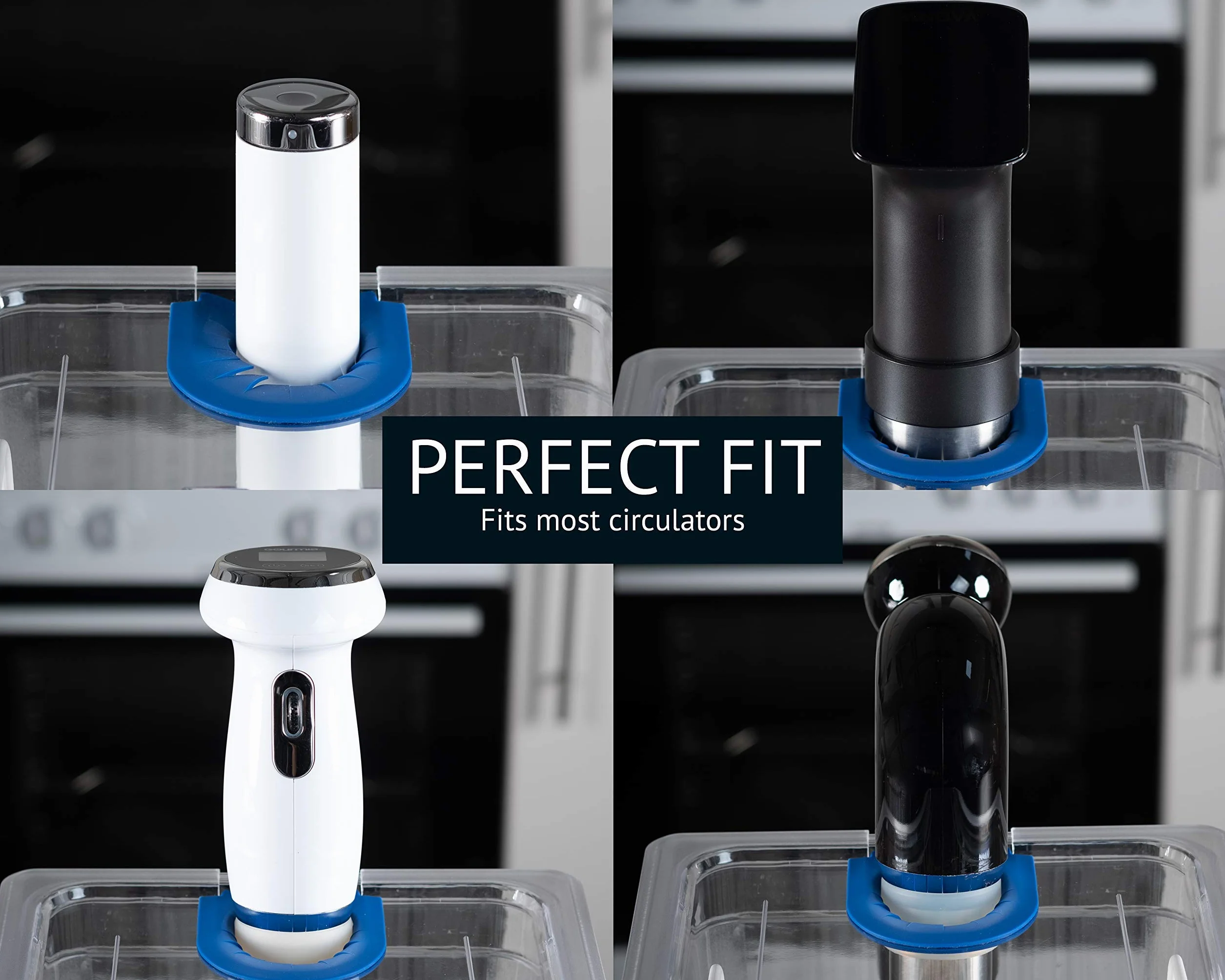 LIPAVI Model C10L-UNIR - Universial Sous Vide Lid for LIPAVI C10 12 quarts Container.