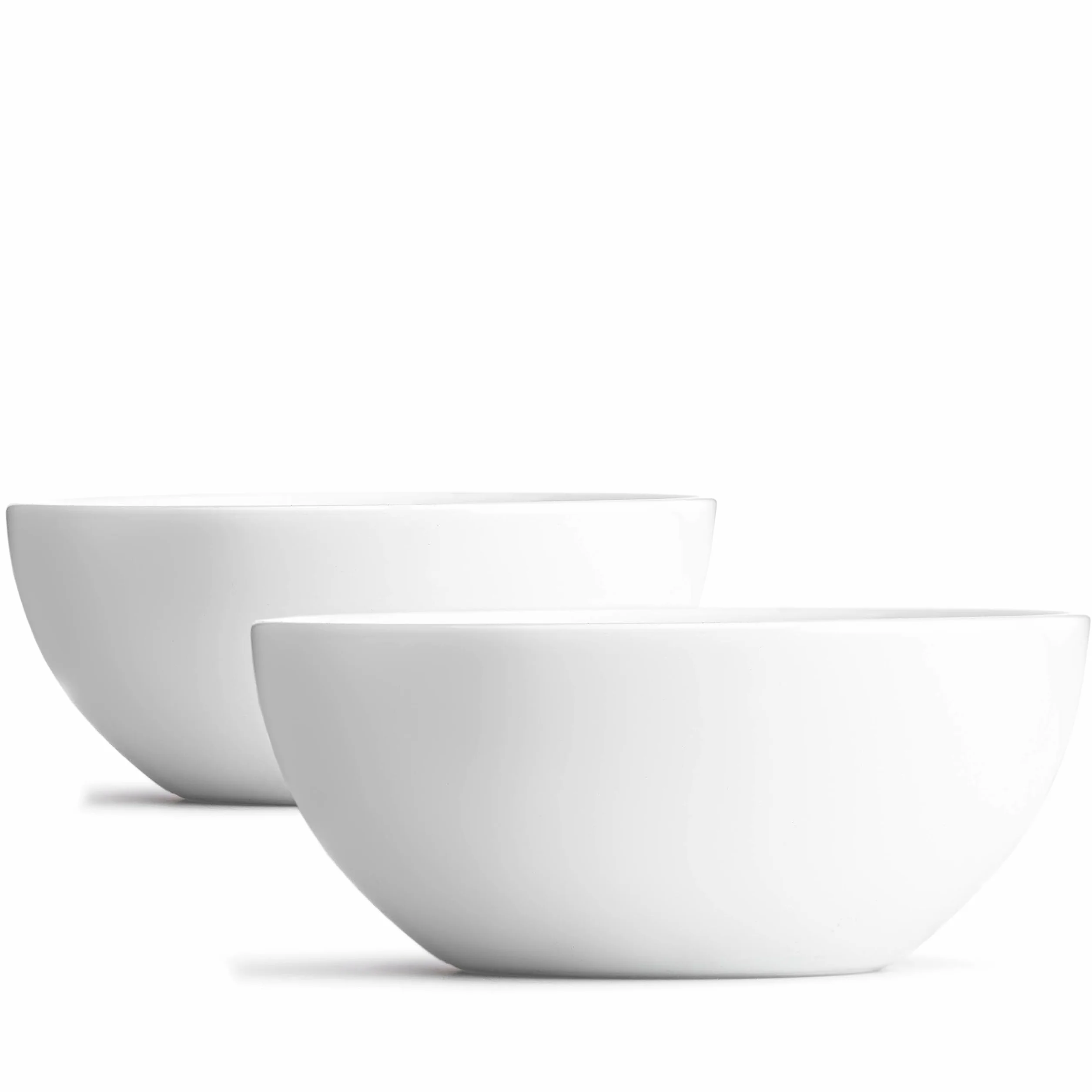 Bone Porcelain Chinese Tea Cup 50 ml - 2 Thin Porcelain Teacups Classic Bowl Shape