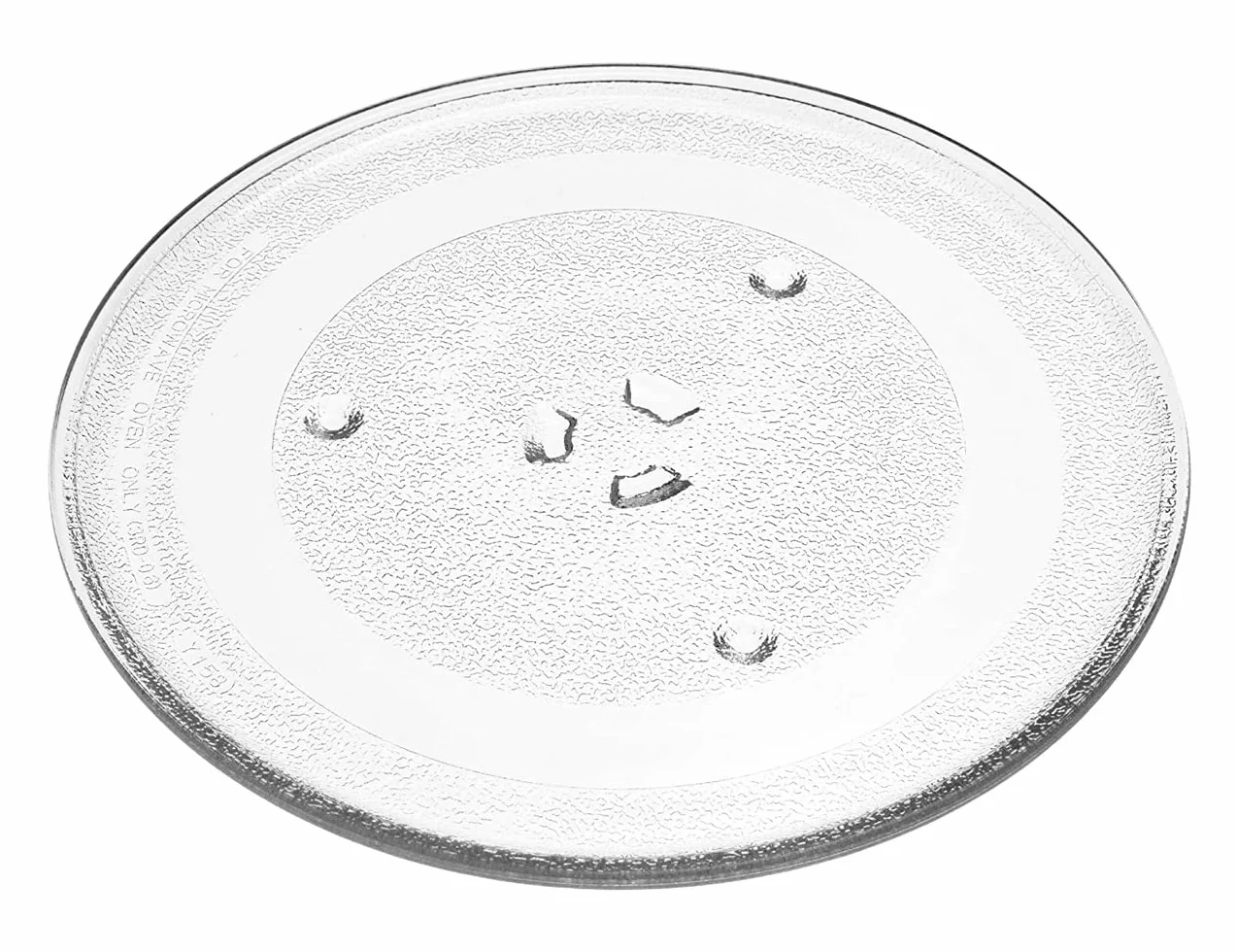 Szklany talerz o średnicy 28,8 cm do kuchenki mikrofalowej kompatybilny z Samsung