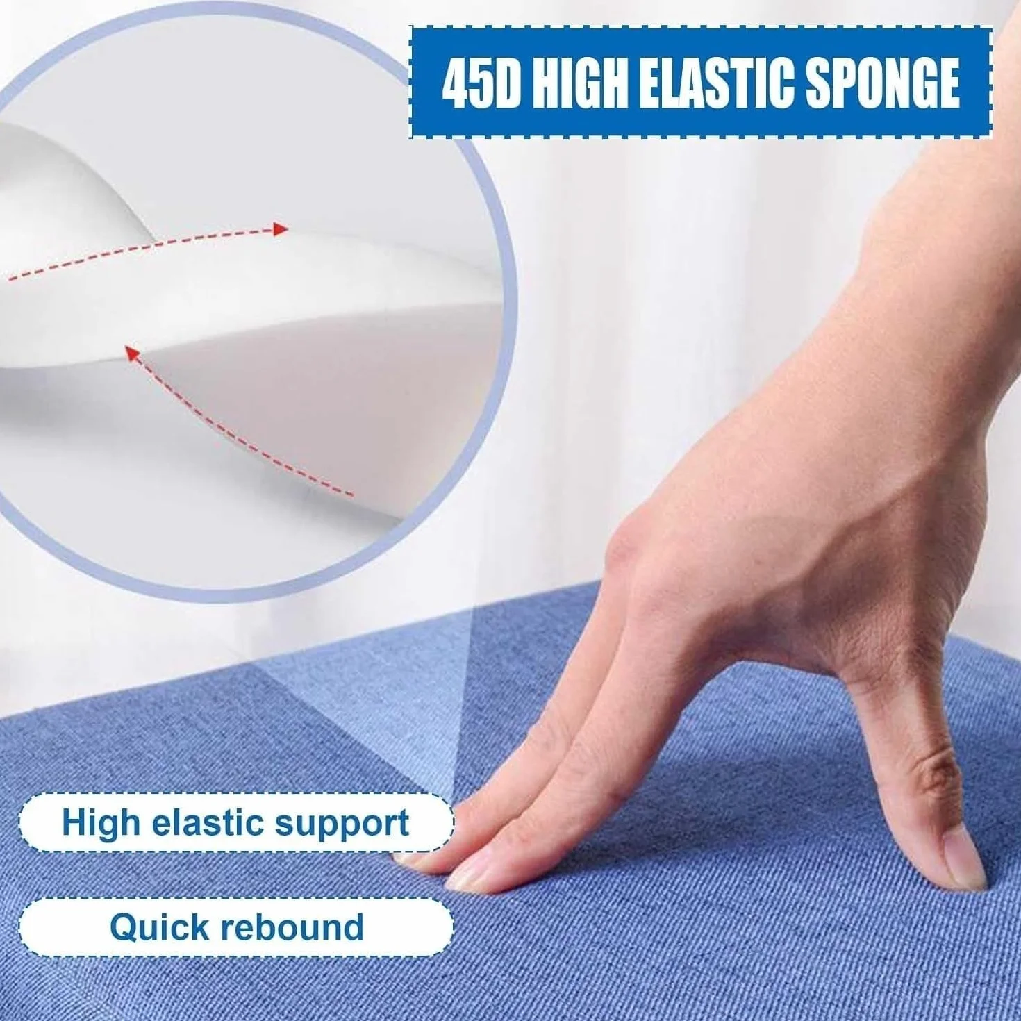 Poduszka na siedzisko z pianki memory foam o grubości 3/5/8 cm, antypoślizgowe podkładki na siedziska, krzesła do jadalni z możliwością zdejmowania, krzesła barowe(Dark coffee,30X30x5CM)