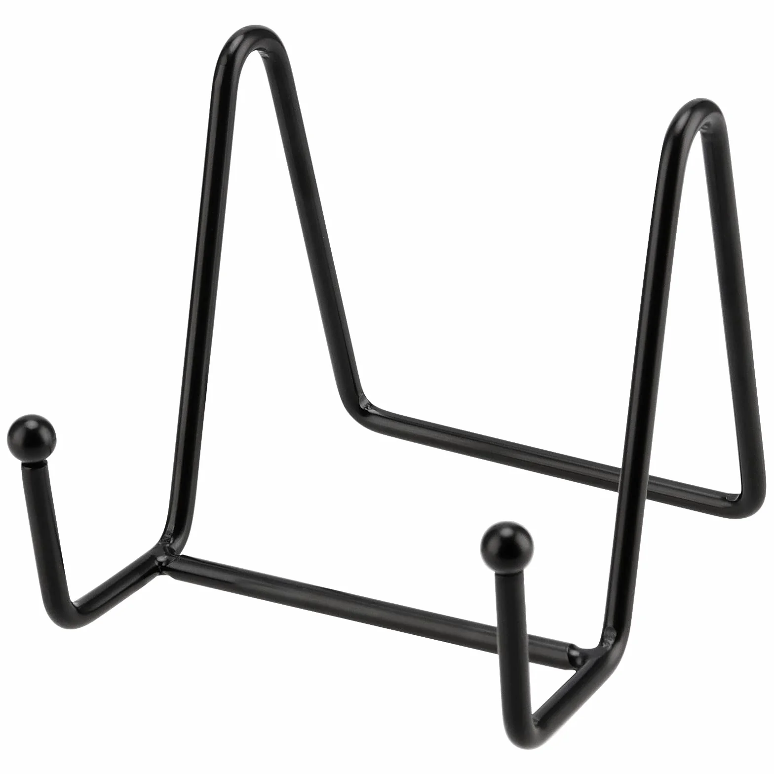 Metalowy Stojak Na Wy?wietlacz - 8 Sztuk, 3 i 6 Cali - Uchwyt Na P?ytki, Ramki, Ksi??ki, Obrazy, Sztuki - Czarny