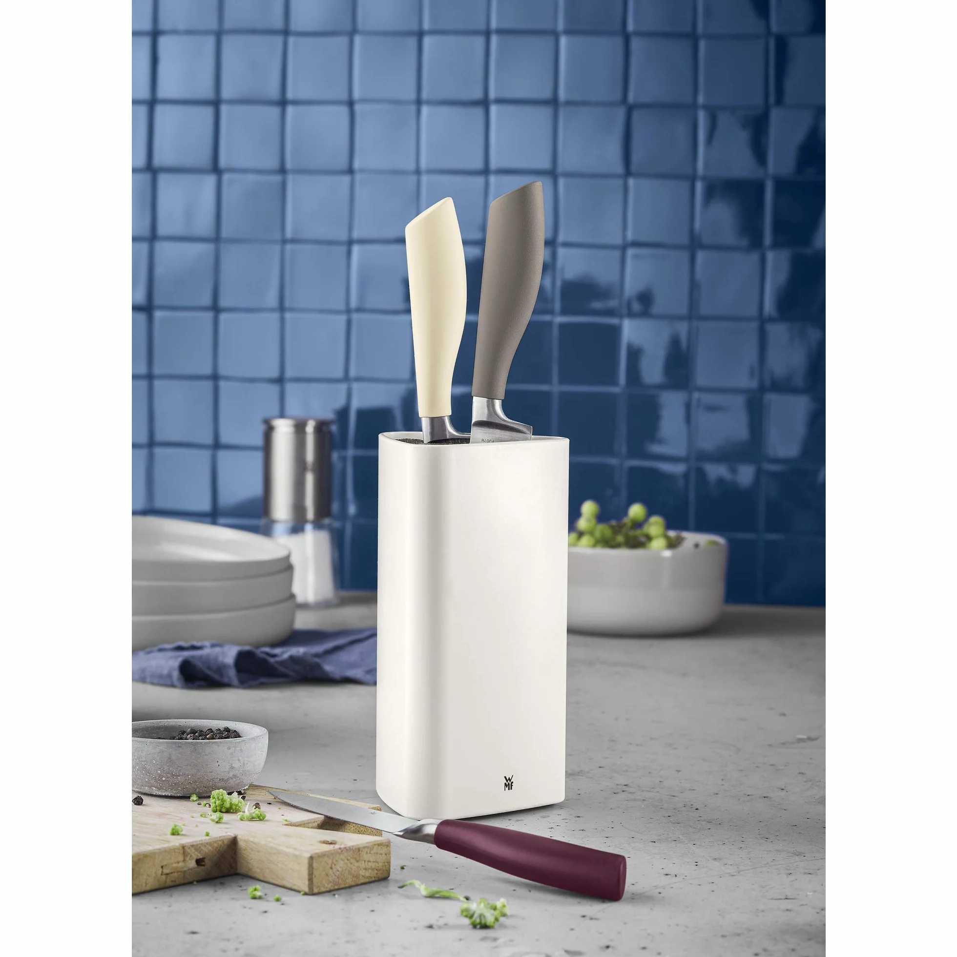 WMF Elements Joy blok na noże z 4 nożami, wielokolorowy