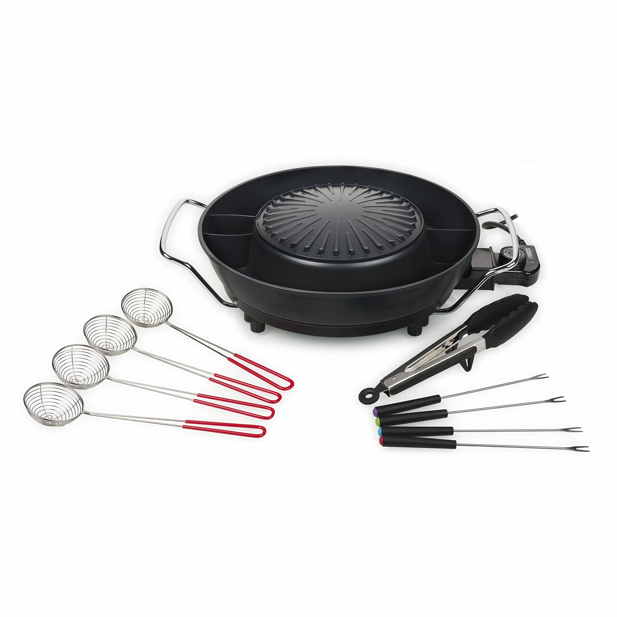 Tristar Sda Koreański Grill Hot Pot, Czarny, 49,5 X 40 X 14,5 Cm