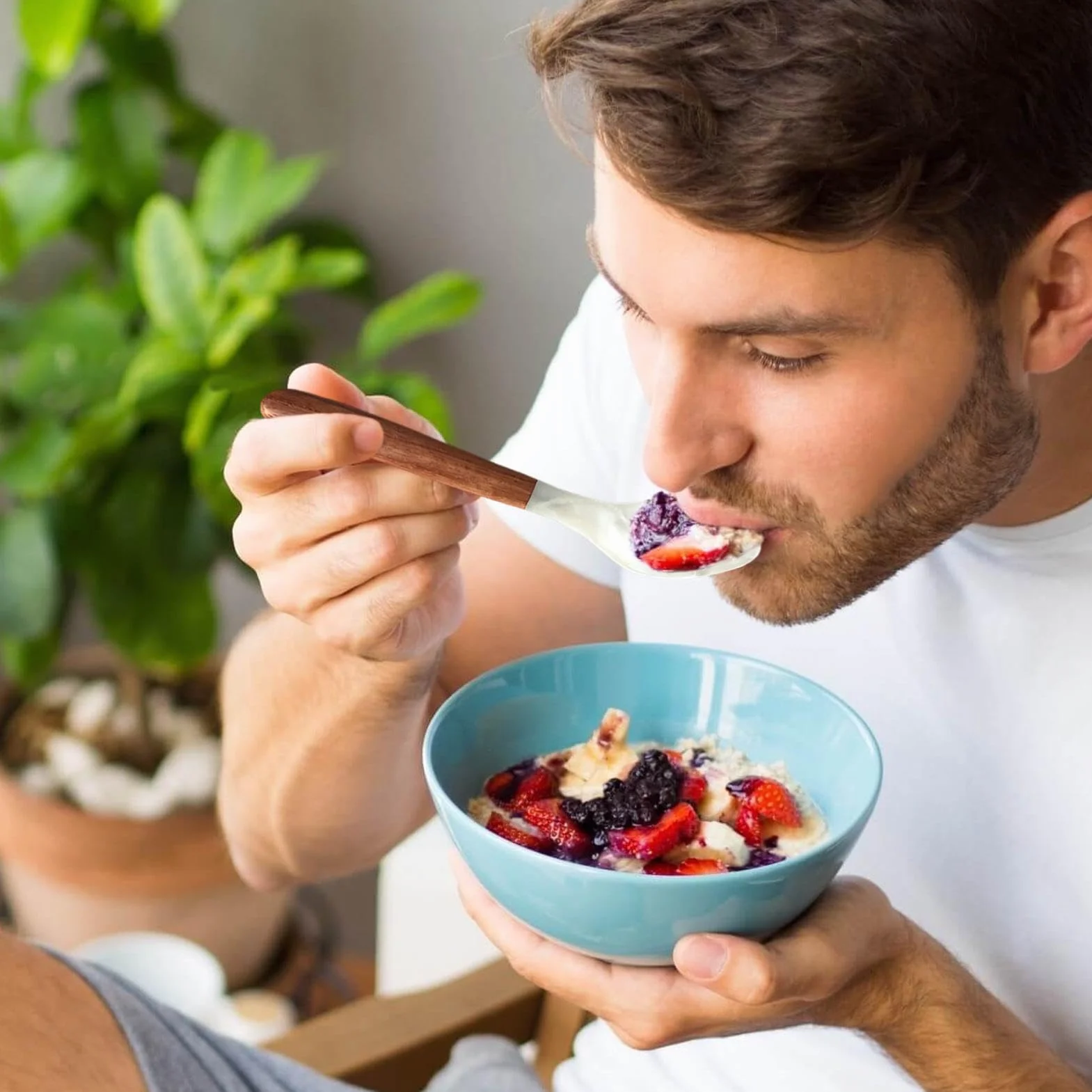Łyżka do kawioru z masy perłowej, łyżeczka do muszli, widelec kuchenny | łyżka do kawioru z drewnianym uchwytem, naturalna łyżka do muszli, łyżeczka z masy perłowej do jajek, kawy, serwowania