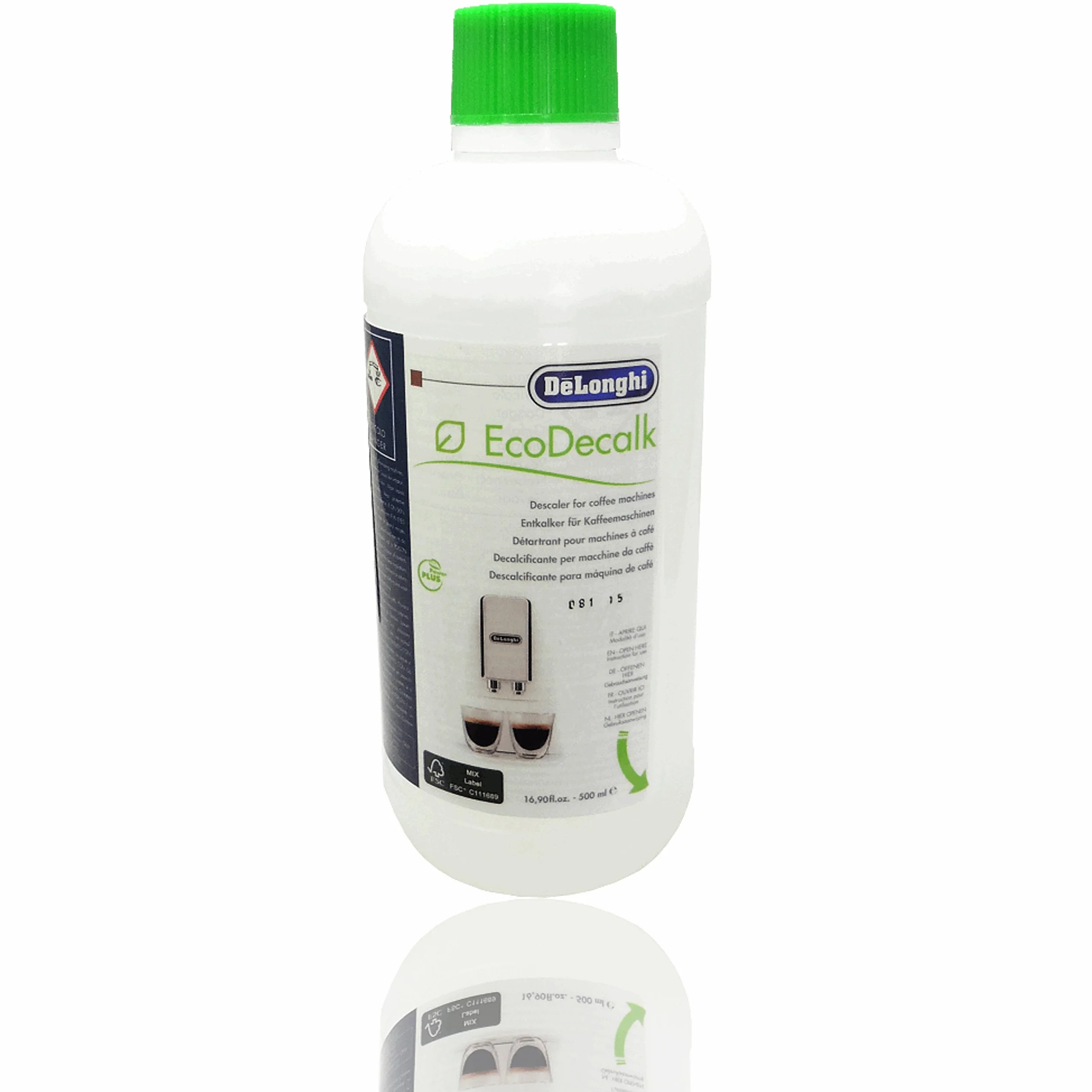 DeLonghi odkamieniacz EcoDecalk do ekspresów do kawy DLSC500 / 8004399329492 - 500 ml