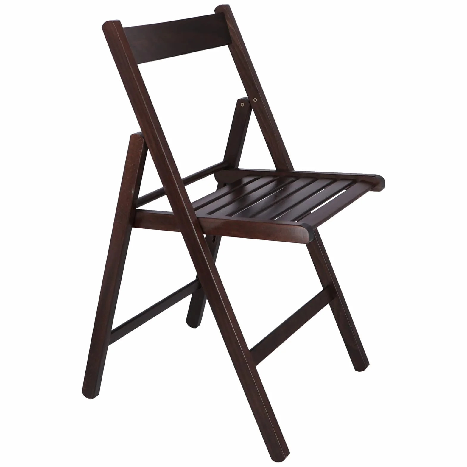 Mueblear 19021 Krzesło składane niskie drewno Wenge 43 x 46 x 79 cm