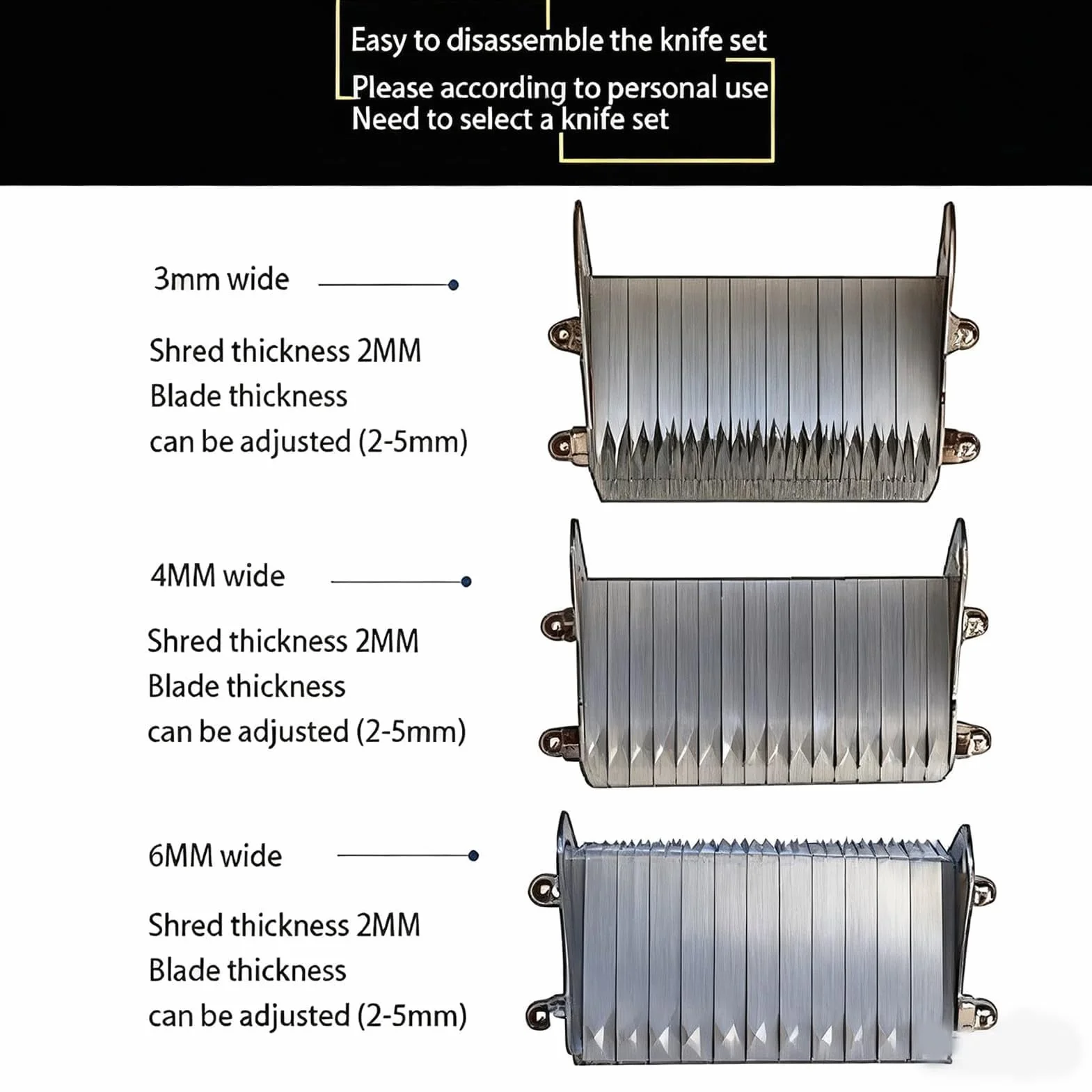 Elektryczna szatkownica do warzyw, krajalnica do ziemniaków i marchwi o mocy 180 W z ostrzami tnącymi 2–6 mm, regulowana grubość 2–5 mm, do marchwi, cebuli, imbiru, cytryn i kapusty 5mm