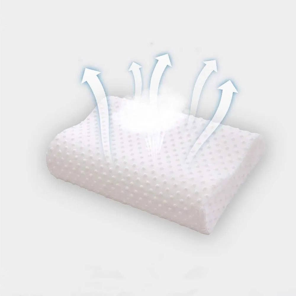 Poduszka pod kark z pianki z pamięcią kształtu, ergonomiczna, konturowa, szyjna, do głębokiego snu, ortopedyczne wsparcie zapobiegające chrapaniu