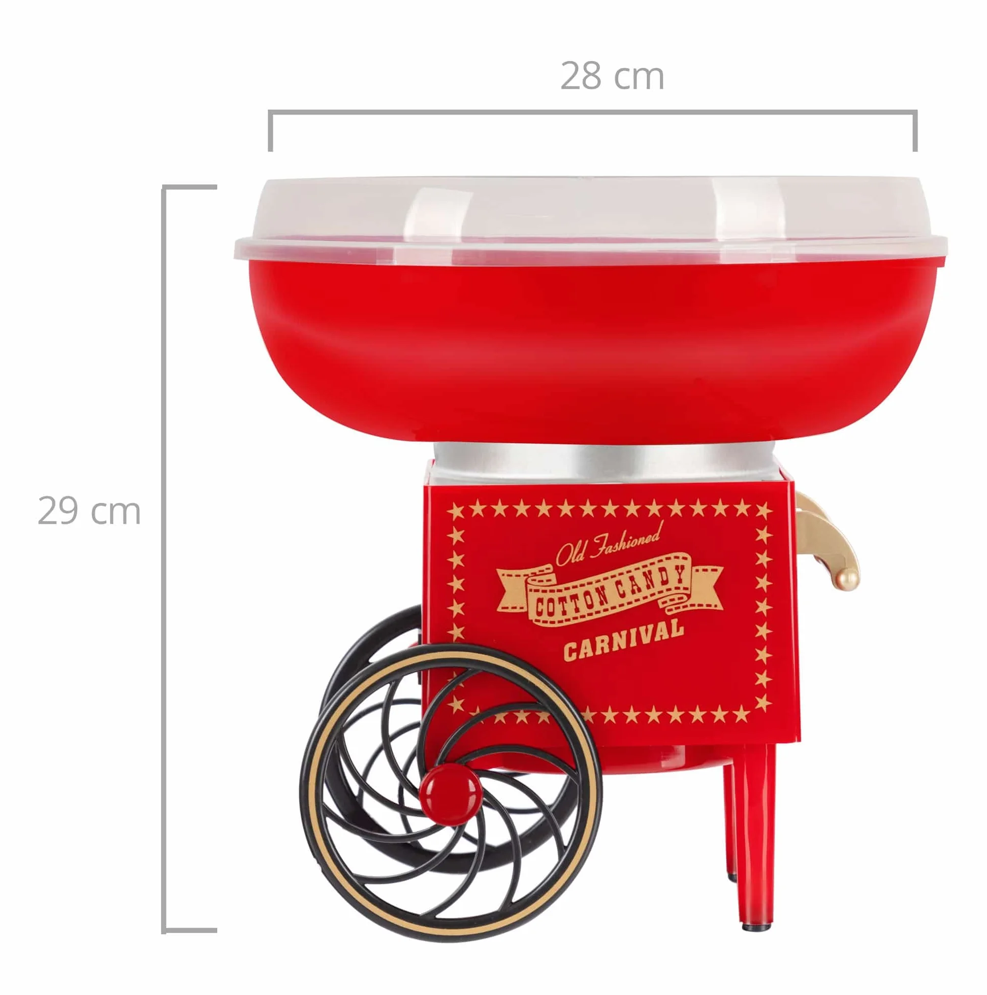 Stagecaptain CFM-500 maszyna do waty cukrowej 500 W – Retoure (stan: bardzo dobry)