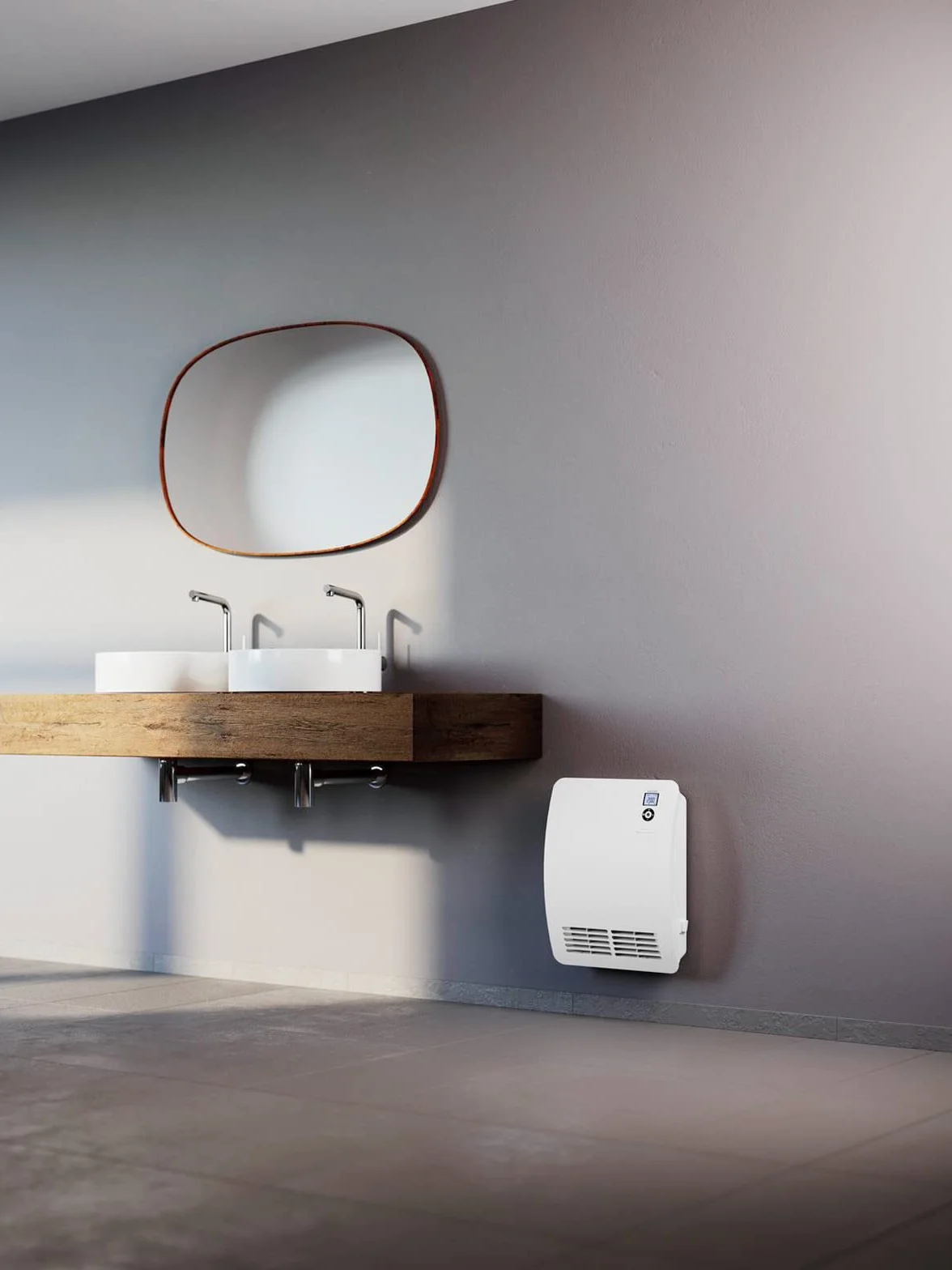 STIEBEL ELTRON Ogrzewacz szybkonagrzewający CK 20 Premium, 2 kW na około 25 m², atest VDE, wyświetlacz LCD, programator tygodniowy, Silent Mode, energooszczędny termowentylator, łazienka, 237835