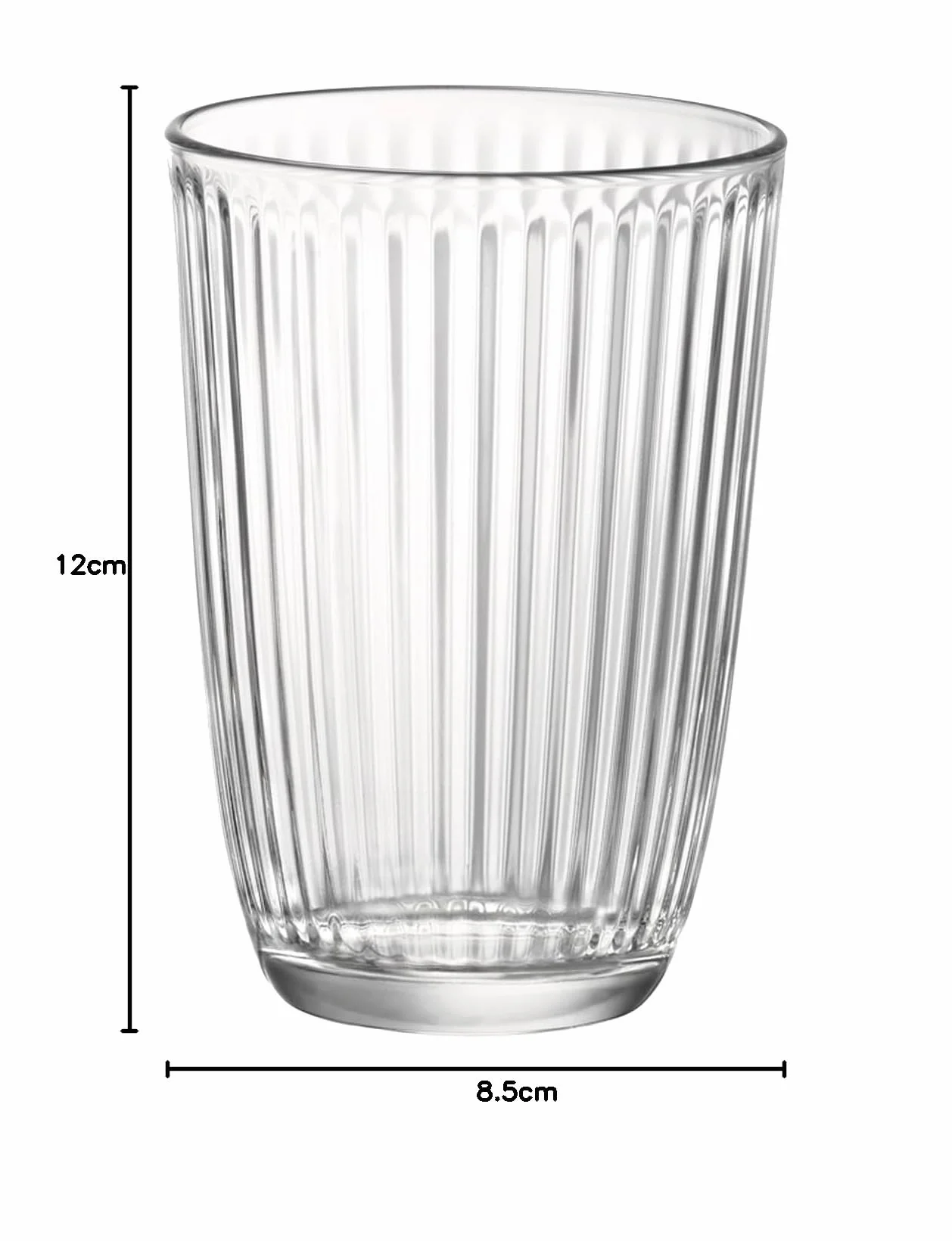 Bormioli Rocco Szklanka do picia longdrink, 39 cl, przezroczysta, 6 sztuk