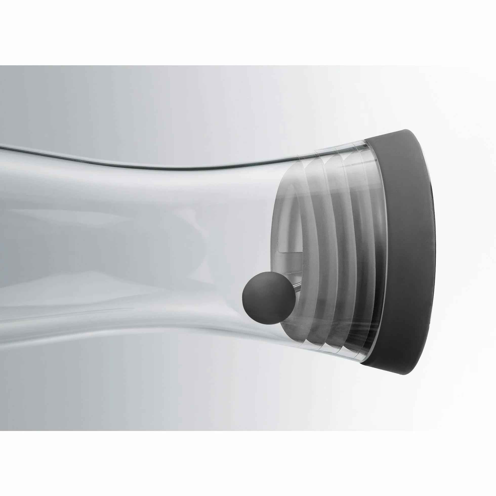 WMF Basic Karafka Szklana z Silikonowa Pokrywką, 1 l