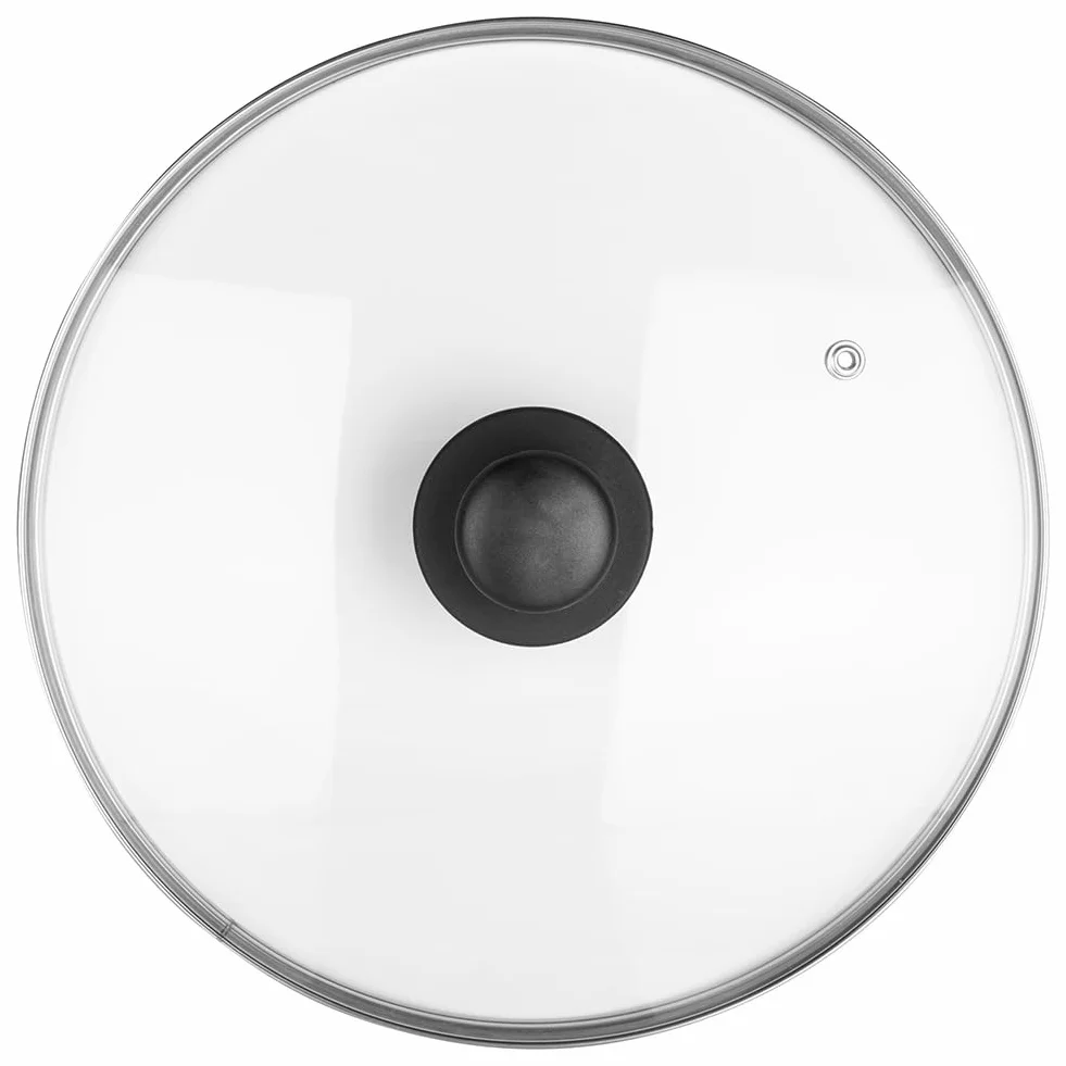 Vilde Szklana pokrywka ze stali nierdzewnej do garnka i patelni uniwersalna 14-30 cm 200°C