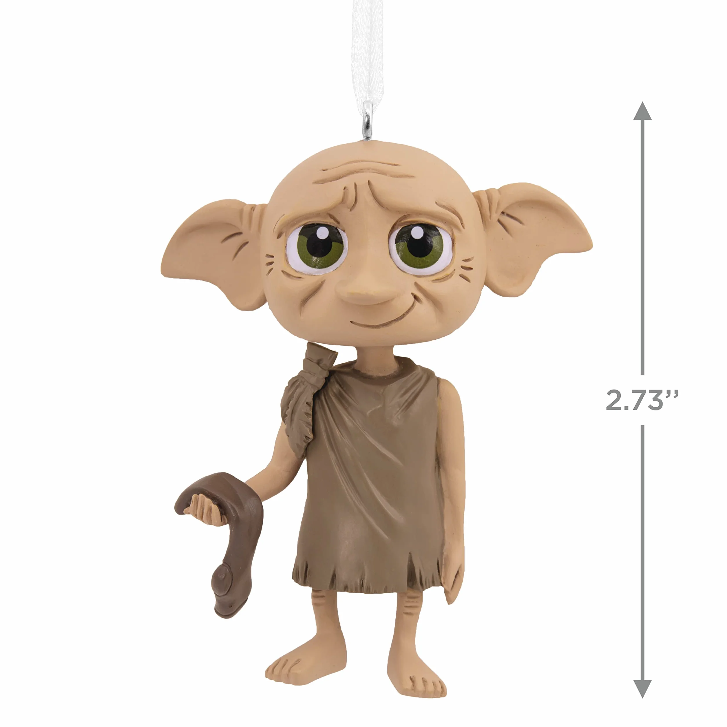 Hallmark Harry Potter Zgredek Elf ozdoba bożonarodzeniowa, dekoracja z Harry'ego Pottera, świąteczna ozdoba wisząca, prezenty na Boże Narodzenie
