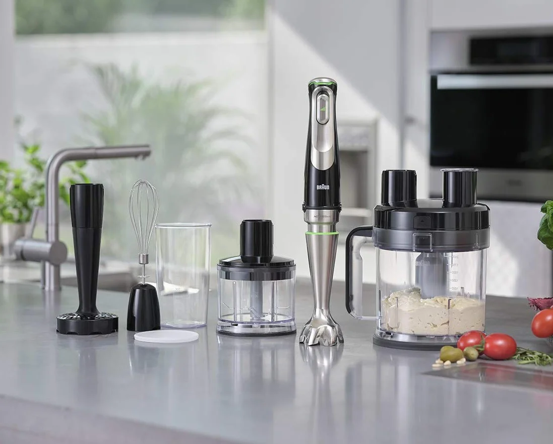 Braun Multiquick 9 Blender Ręczny, Czarny/Srebrny, 1 l